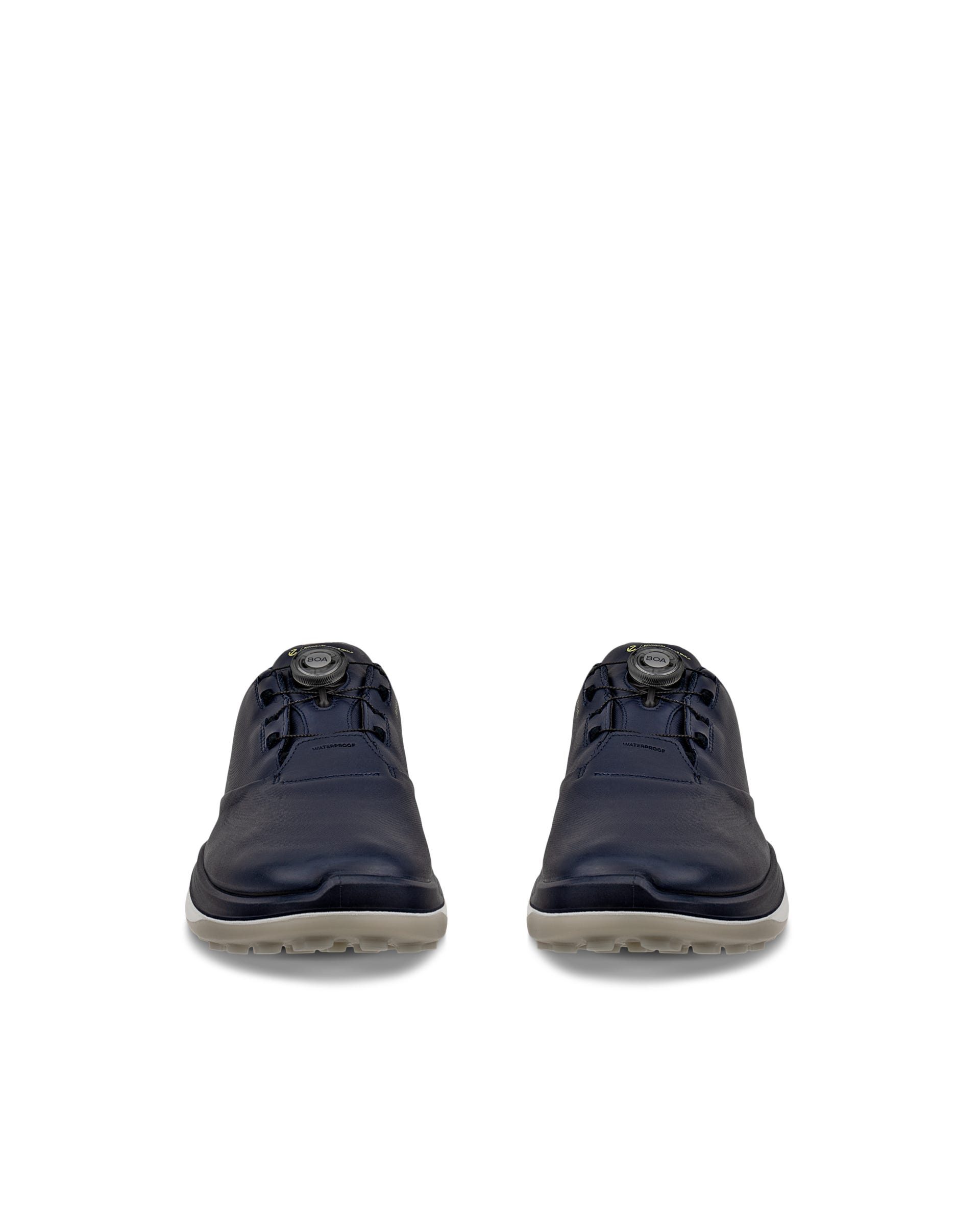 ECCO Golf Lt1 Boa-メンズ レザーウォータープルーフゴルフ Men's ECCO® Golf LT1 Leather Waterproof Golf Shoe | Black