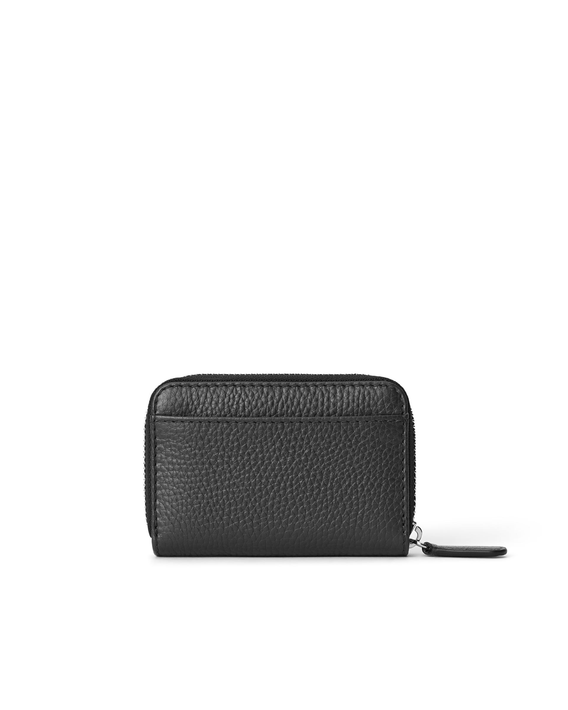 ECCO® Essential kisméretű bőr pénztárca - Fekete - Main