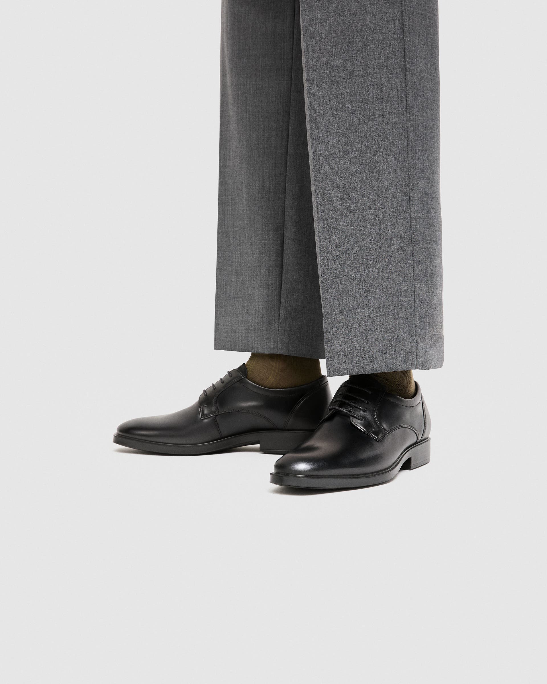 Miesten ECCO® Metropole Milan derby-kenkä nahkaa - Musta - Lifestyle image-1