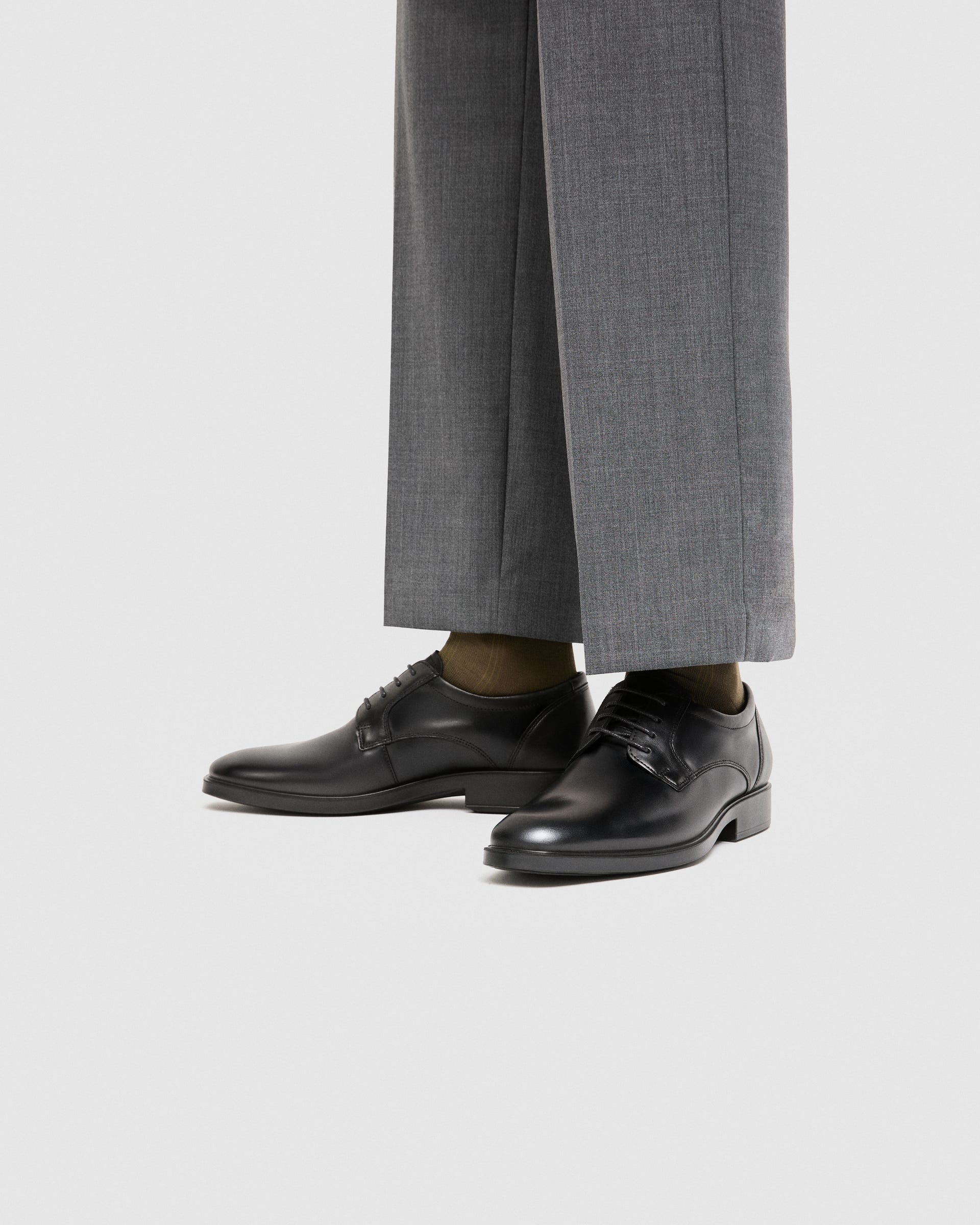 Miesten ECCO® Metropole Milan derby-kenkä nahkaa - Musta - Lifestyle image-1