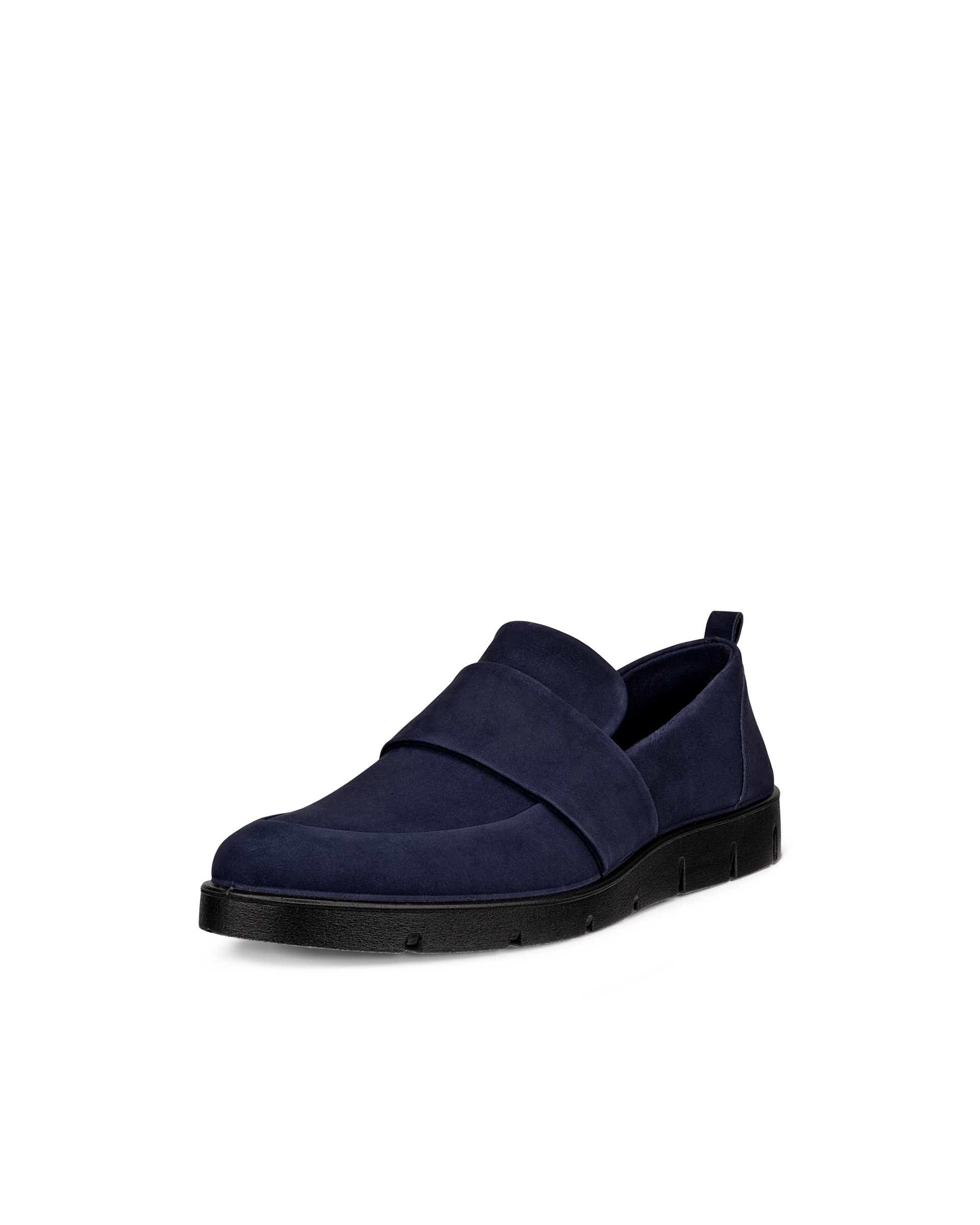 ECCO® BELLA dames nubuck loafer - Blauw - Main