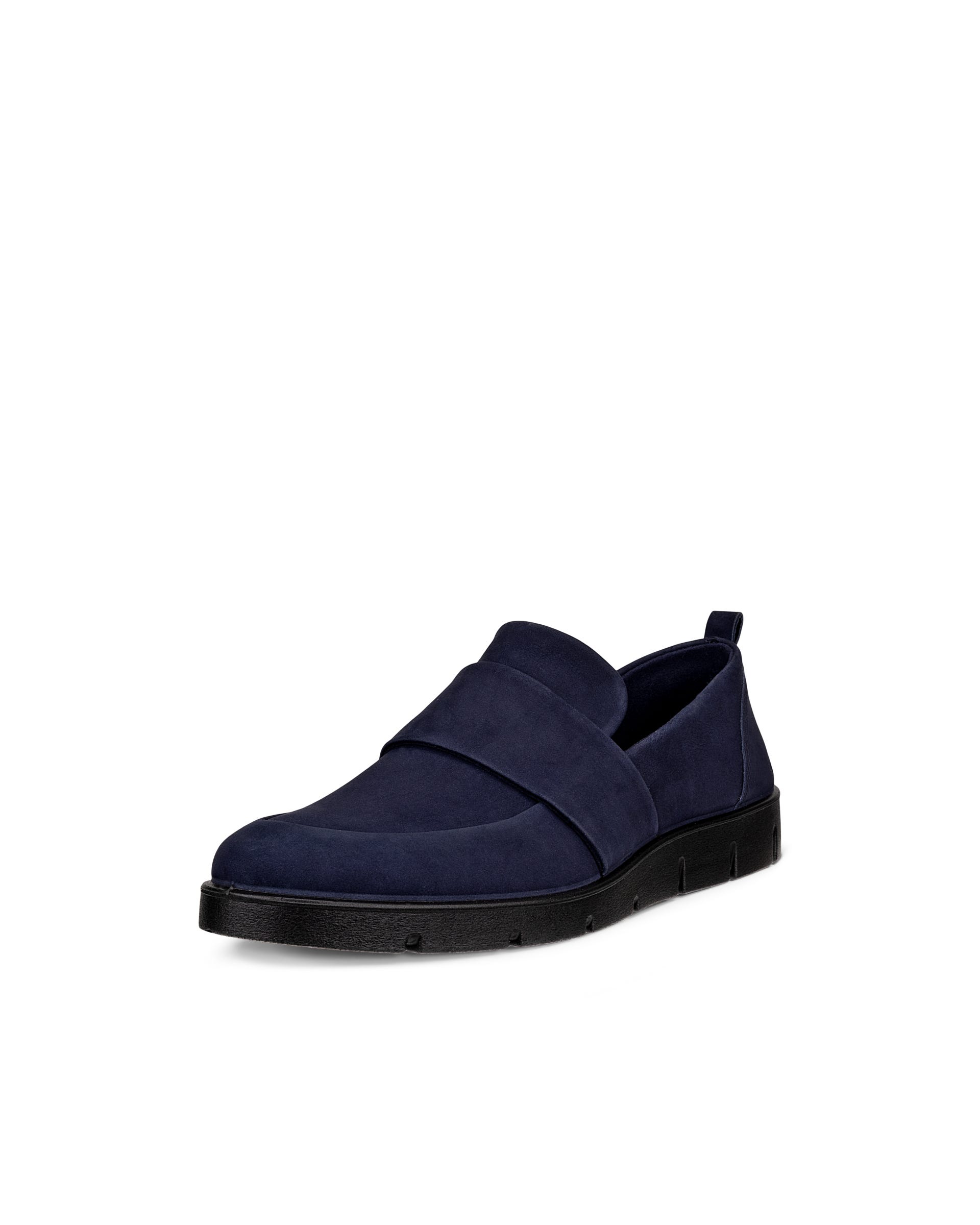 ECCO® BELLA dames nubuck loafer - Blauw - Main