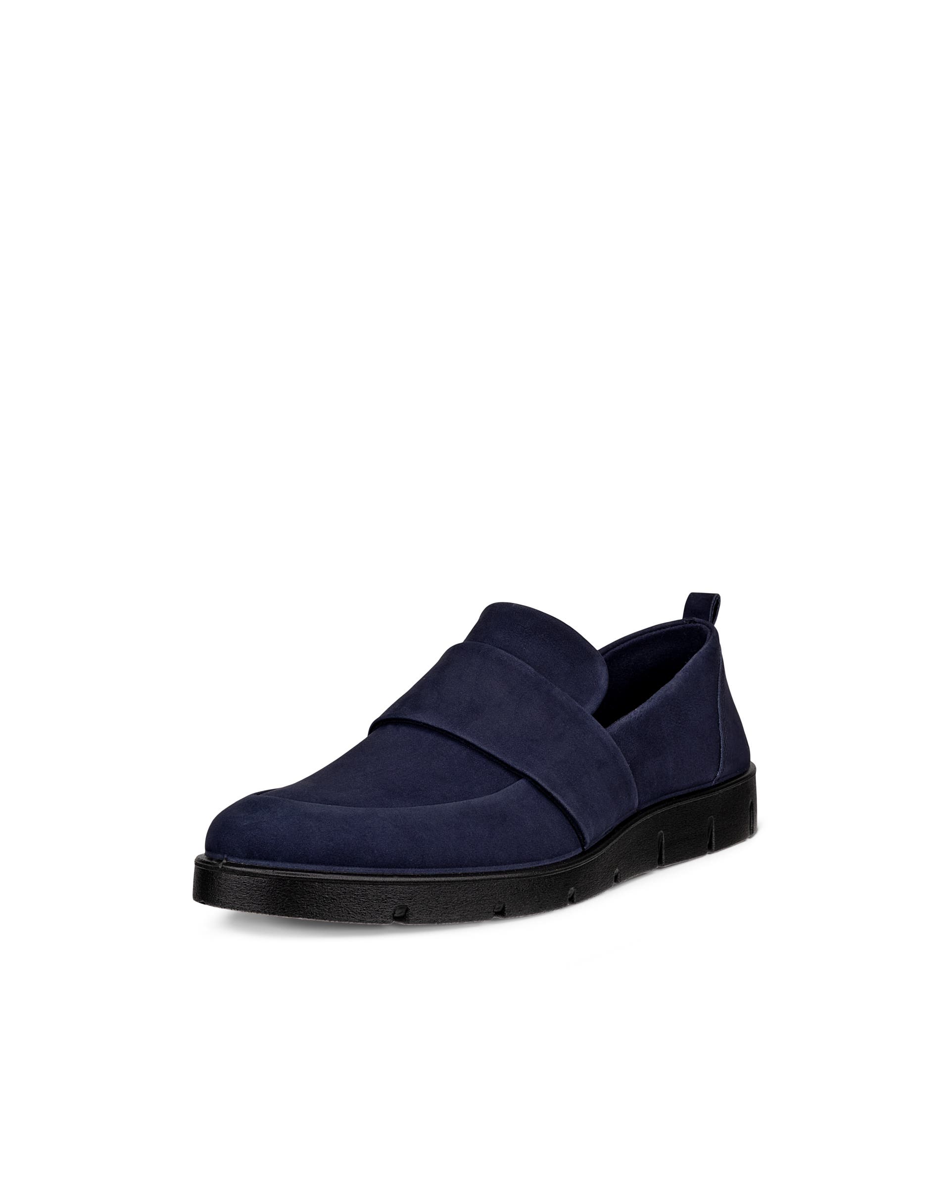 ECCO® BELLA dames nubuck loafer - Blauw - Main