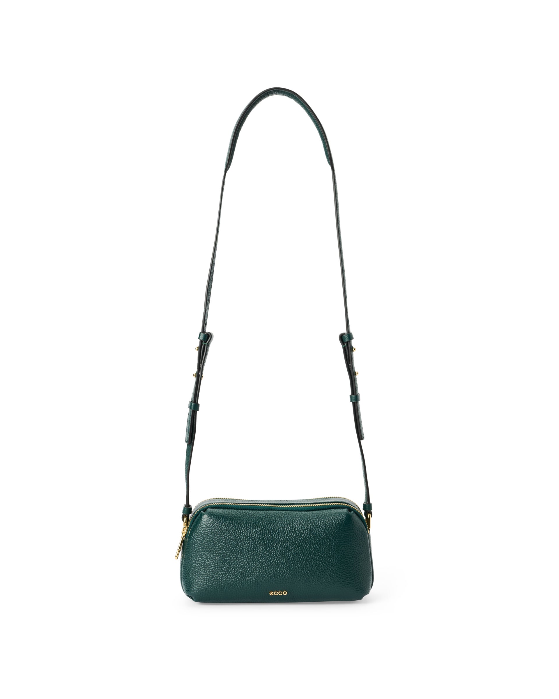 ECCO Camera Bag Curve レザーショルダーバッグ - グリーン - Main