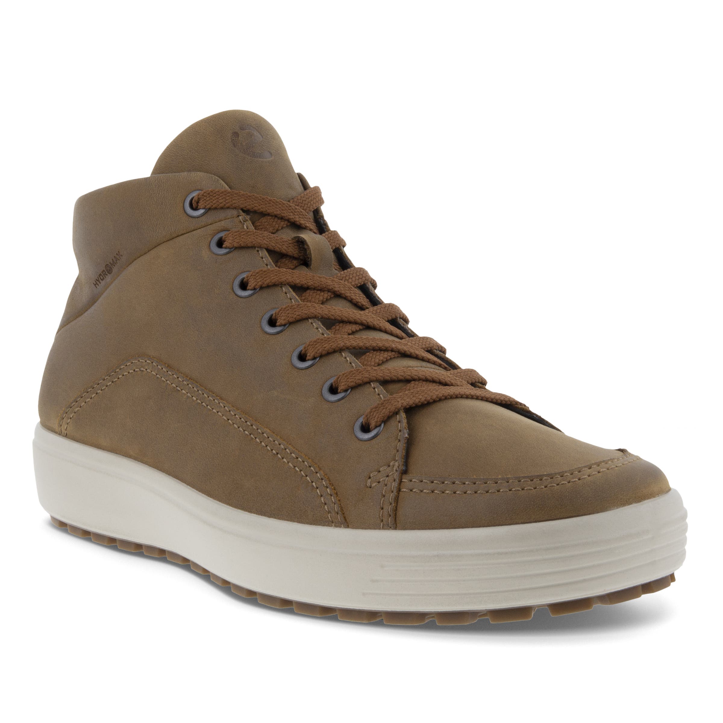 Men's ECCO® Soft 7 Tred High-Top Sneaker - Brown - Main