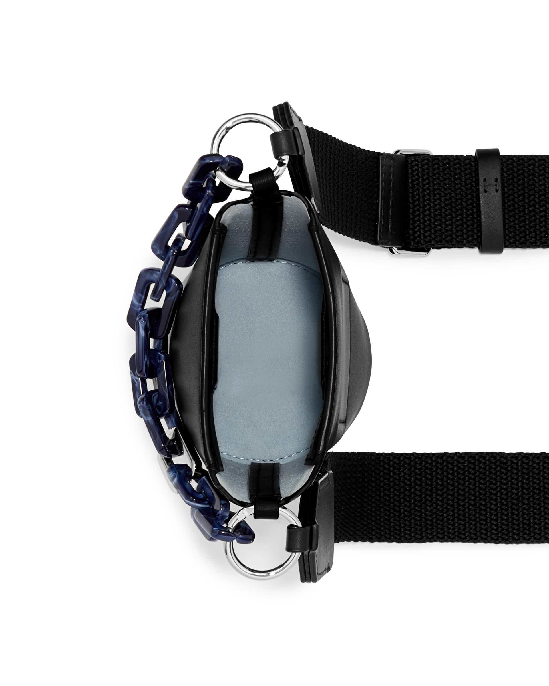 ECCO® Pot Leather Crossbody Bag - Black - Birdeye