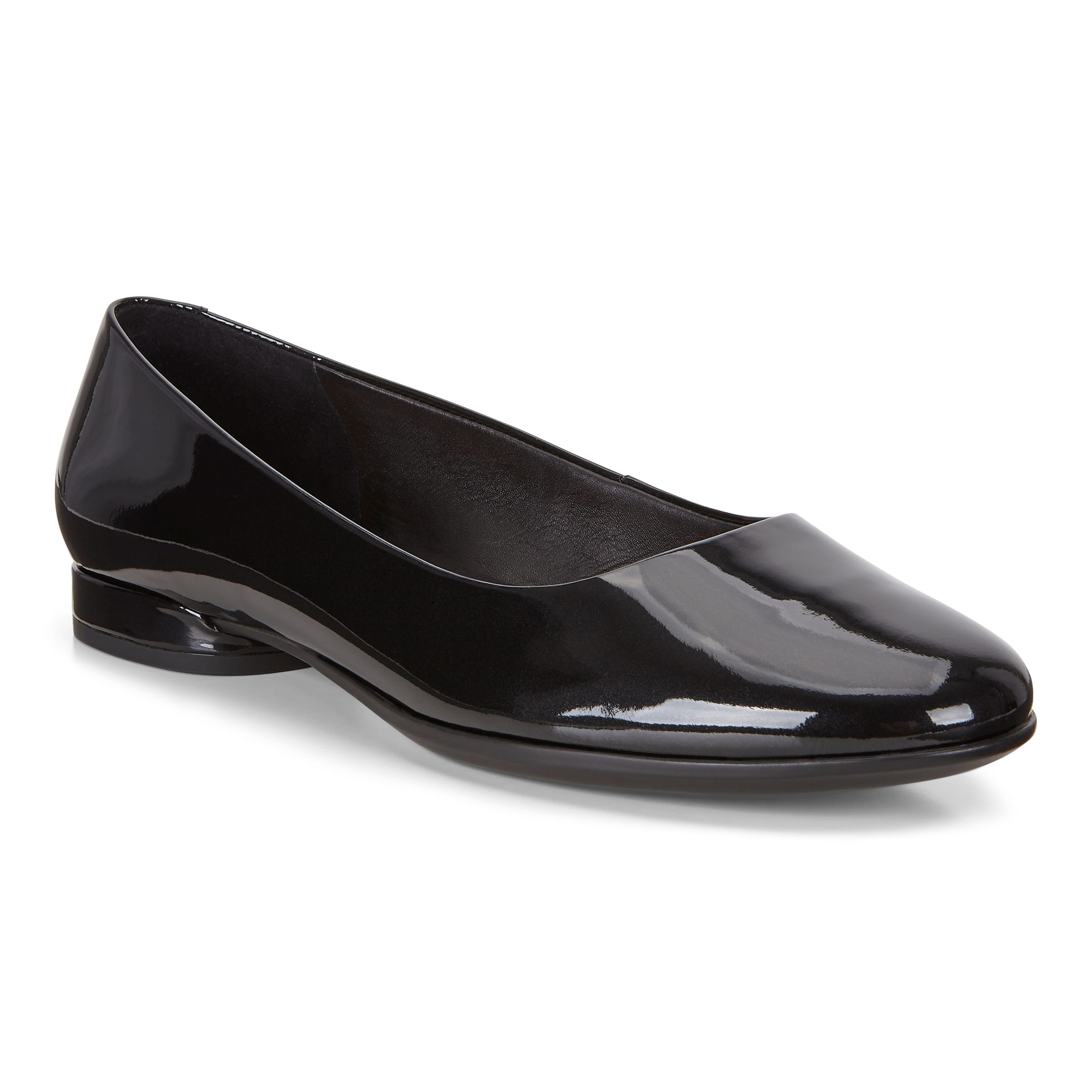 ECCO Women's Anine Ballerina Shoes - Black - Main