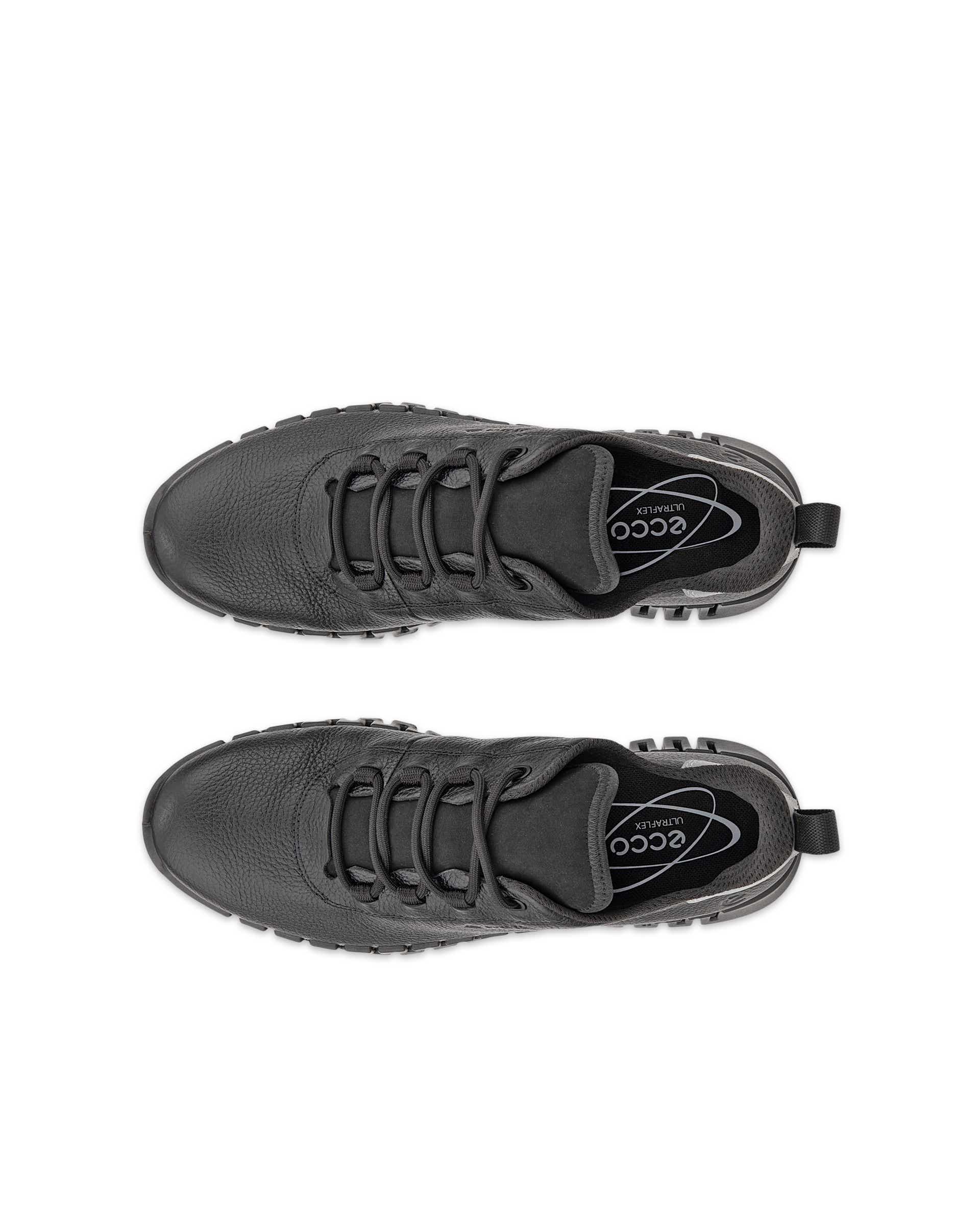 ECCO® Gruuv Damen Ledersneaker mit Gore-Tex - Schwarz - Top left pair