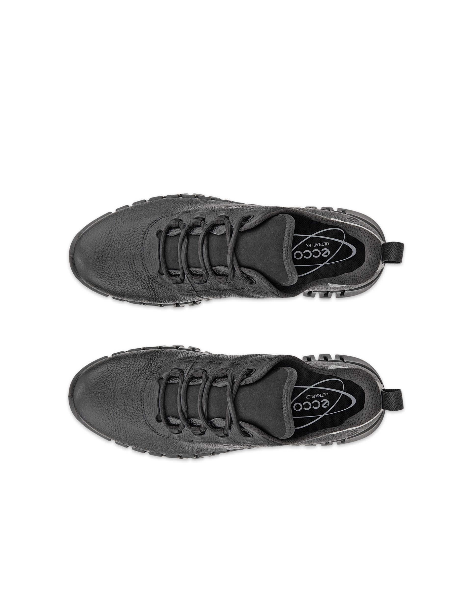 ECCO® Gruuv Damen Ledersneaker mit Gore-Tex - Schwarz - Top left pair