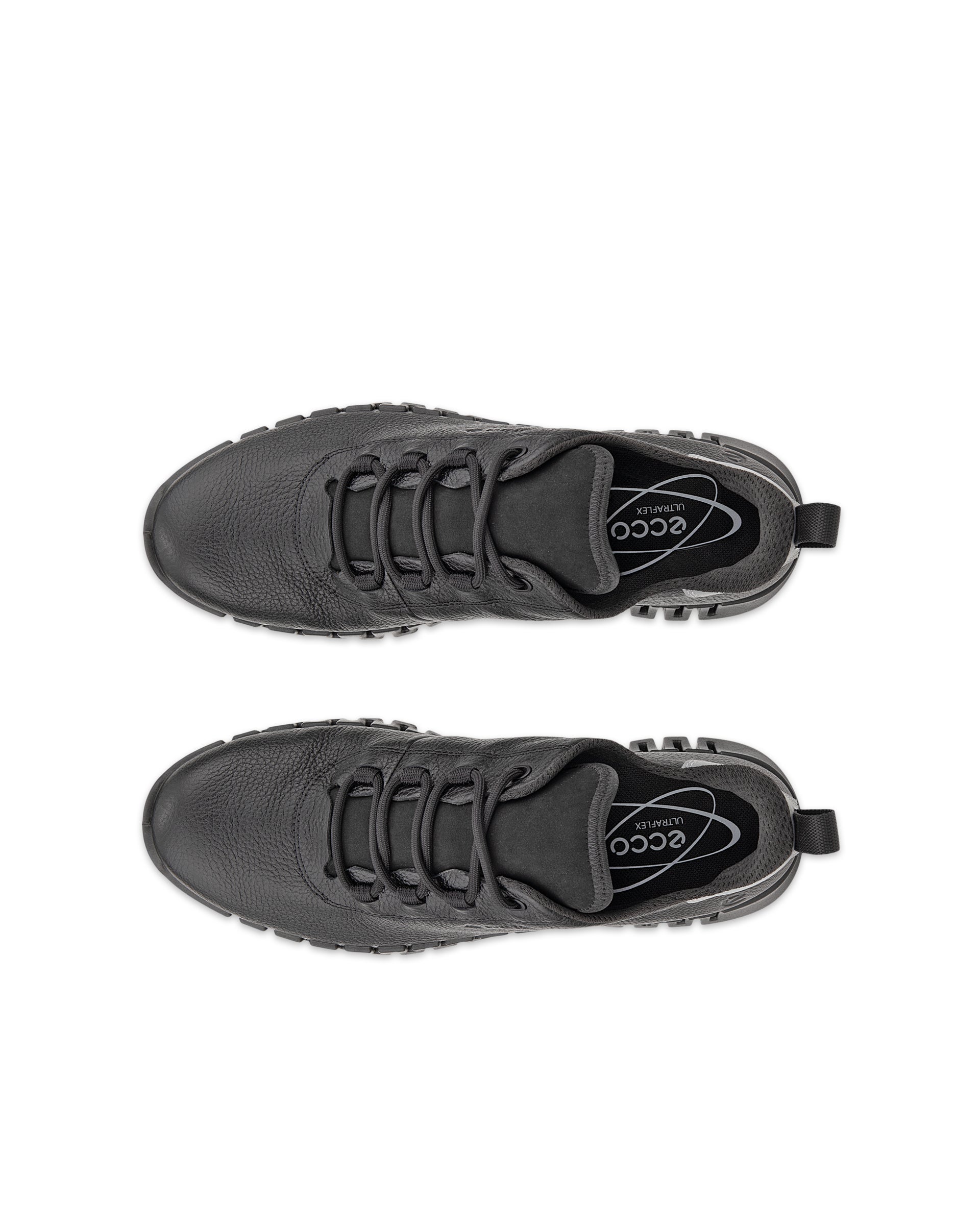 Ženski Gore-Tex usnjeni ležerni čevlji ECCO® Gruuv - Črna - Top left pair