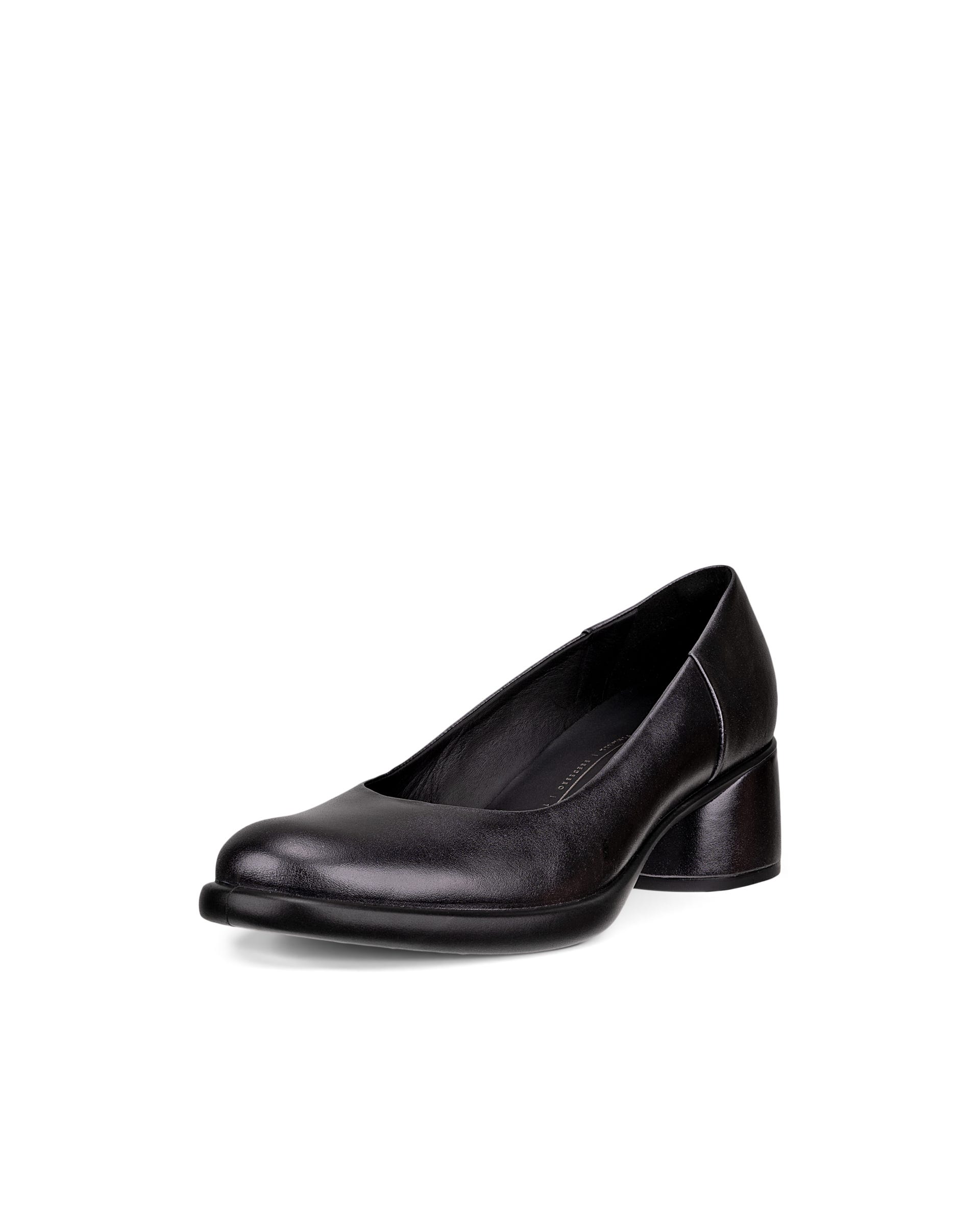 ECCO® SCULPTED LX 35 Damen Lederpumps mit Blockabsatz - Silber - Main