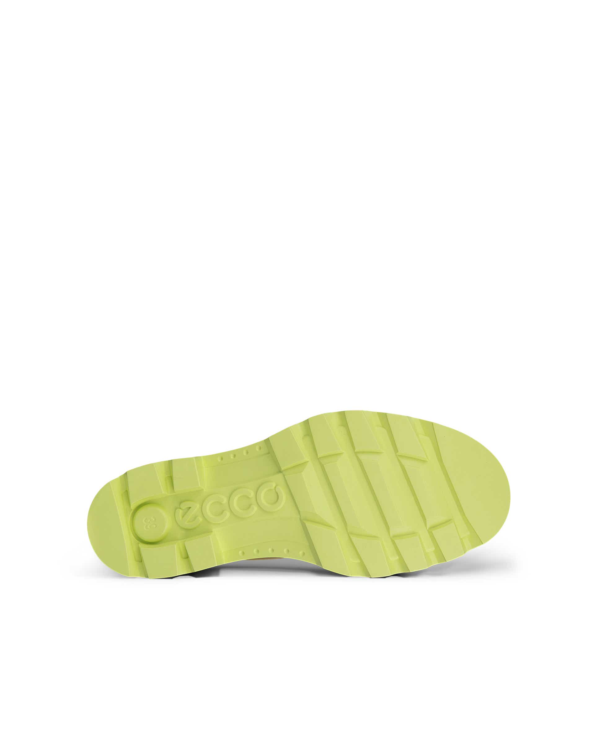 ECCO GRAINER WOMEN ウィメンズ レザーシューズ - グリーン - Sole