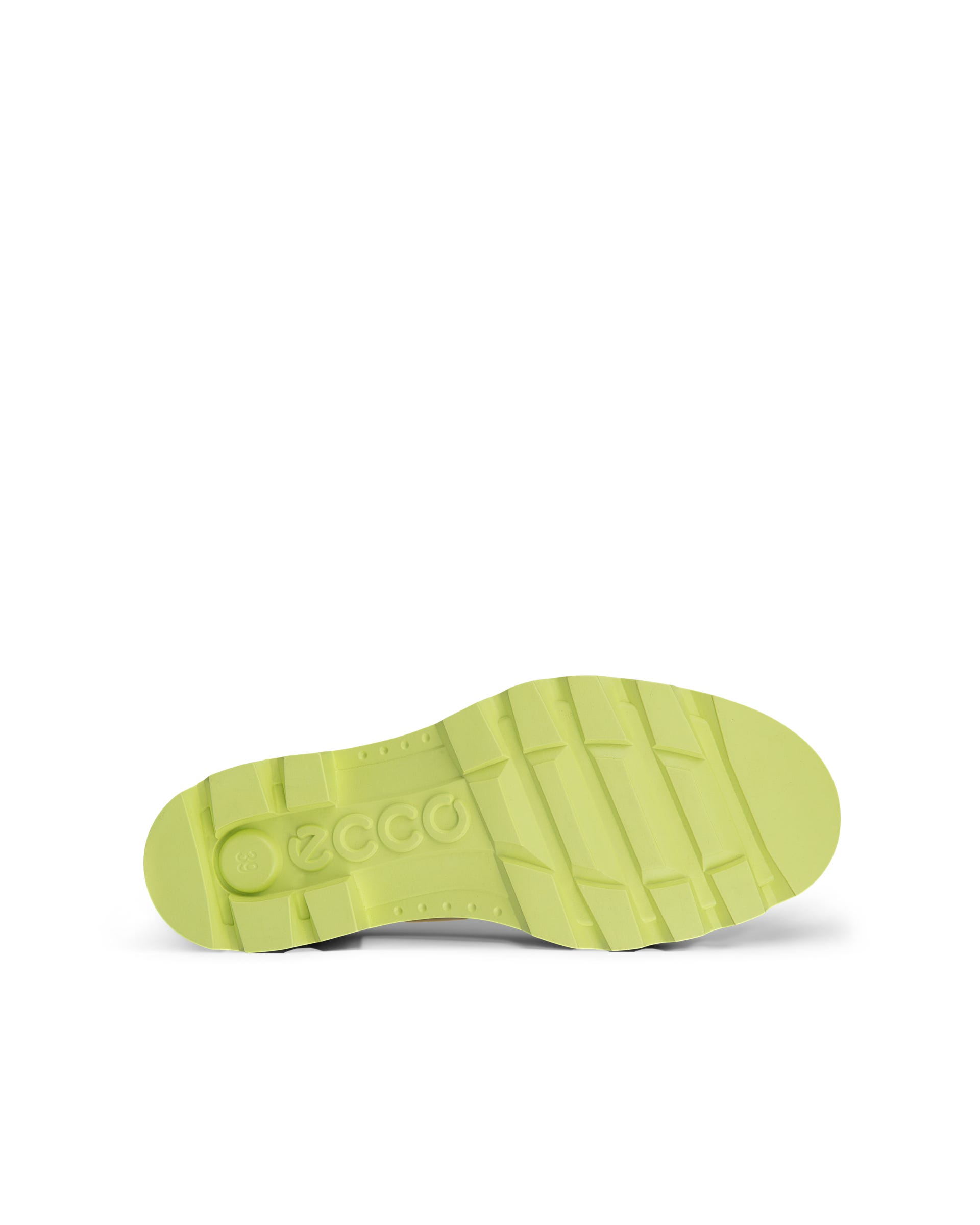 ECCO GRAINER WOMEN ウィメンズ レザーシューズ - グリーン - Sole