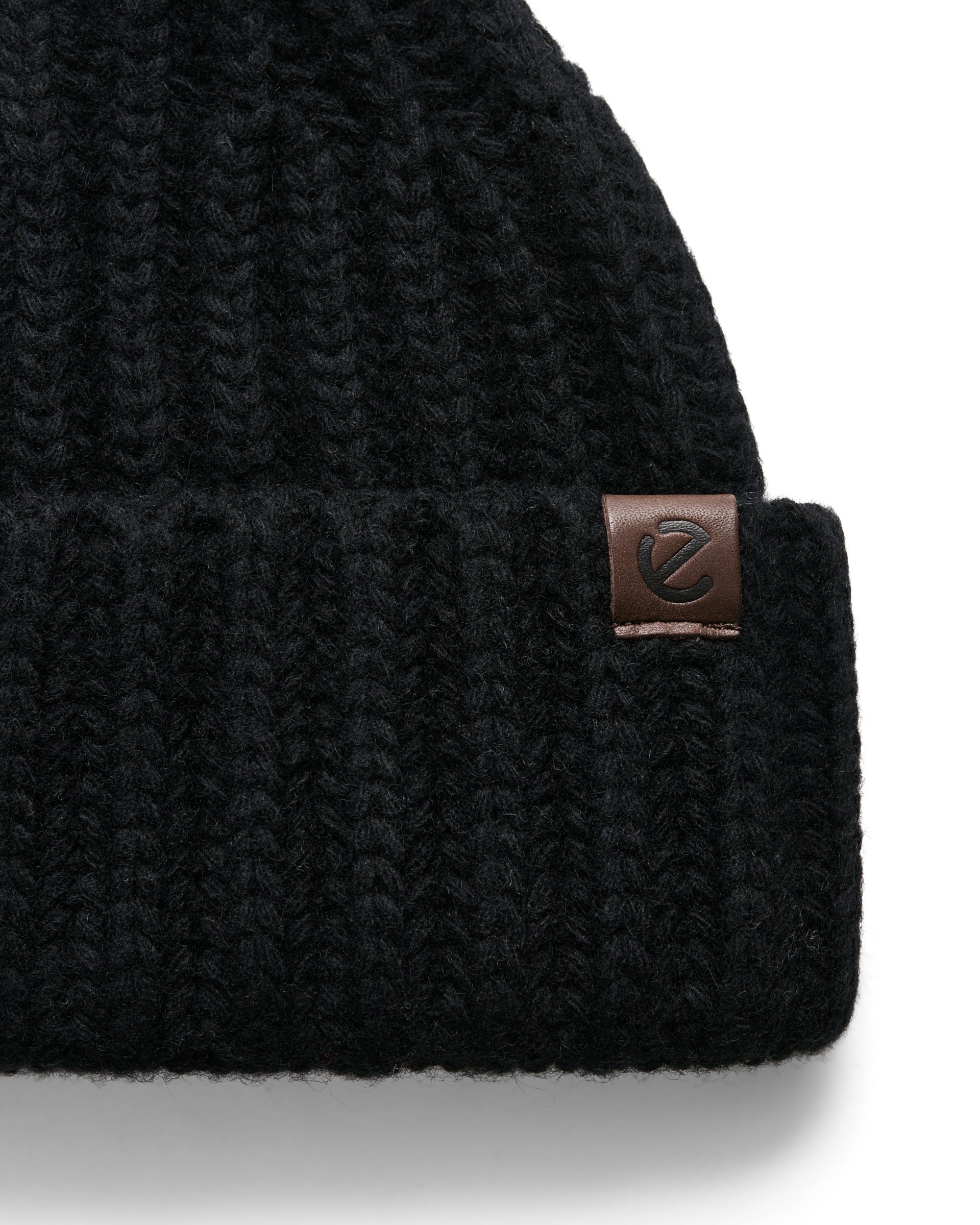 ECCO® Chunky Dames beanie - Zwart - Main