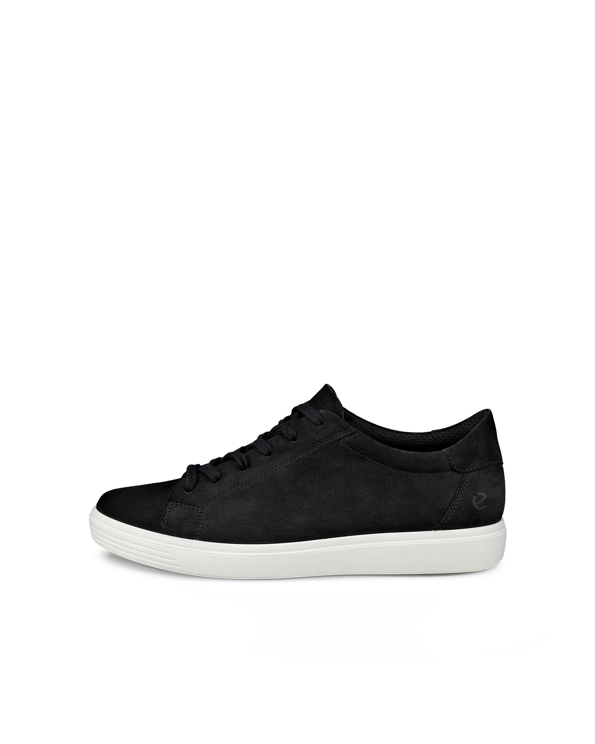 Zapatillas de piel ECCO® CLASSIC SNEAKER para mujer - Negro - Outside