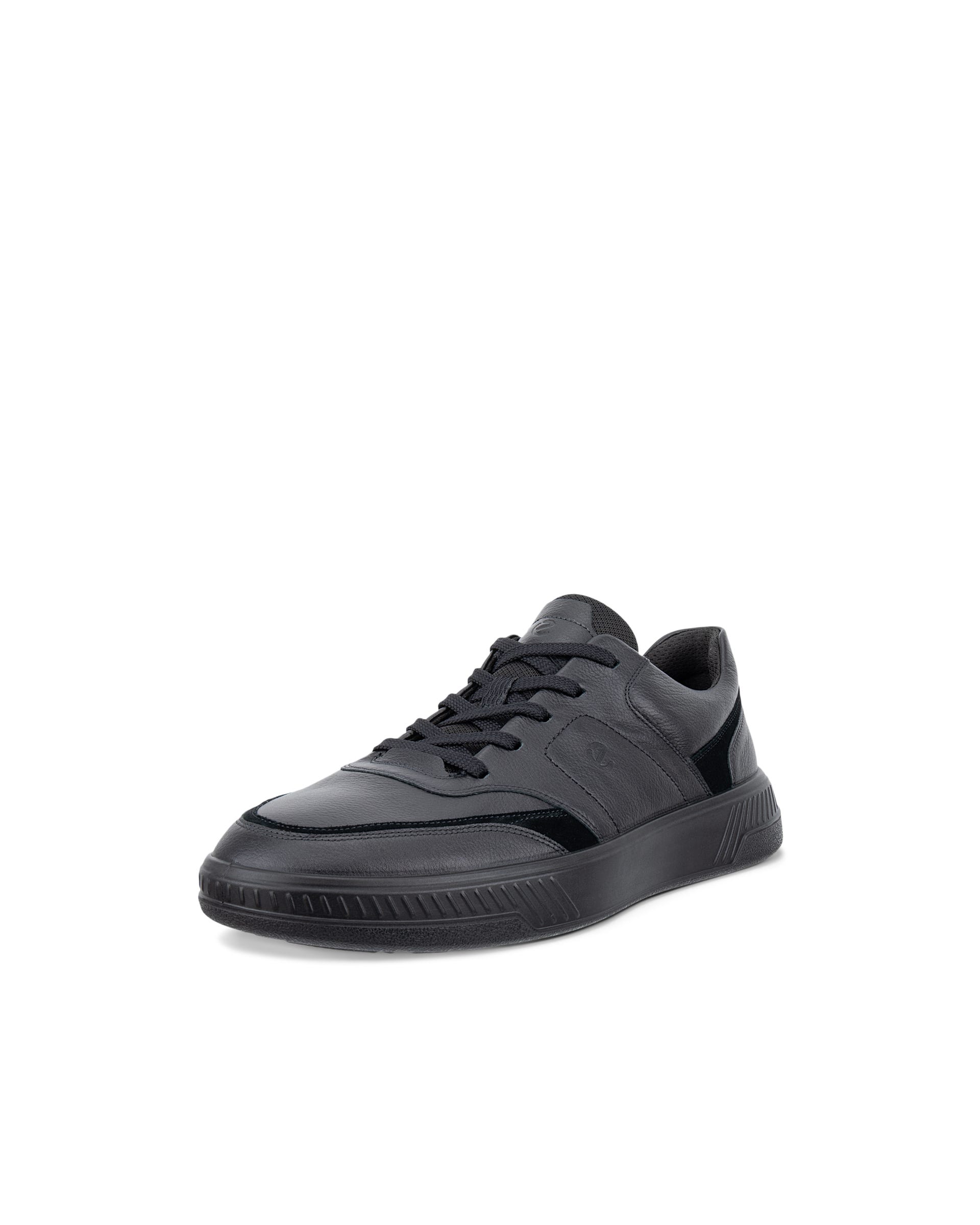 Men's ECCO® MOVE Leather Sneaker - Black - Main