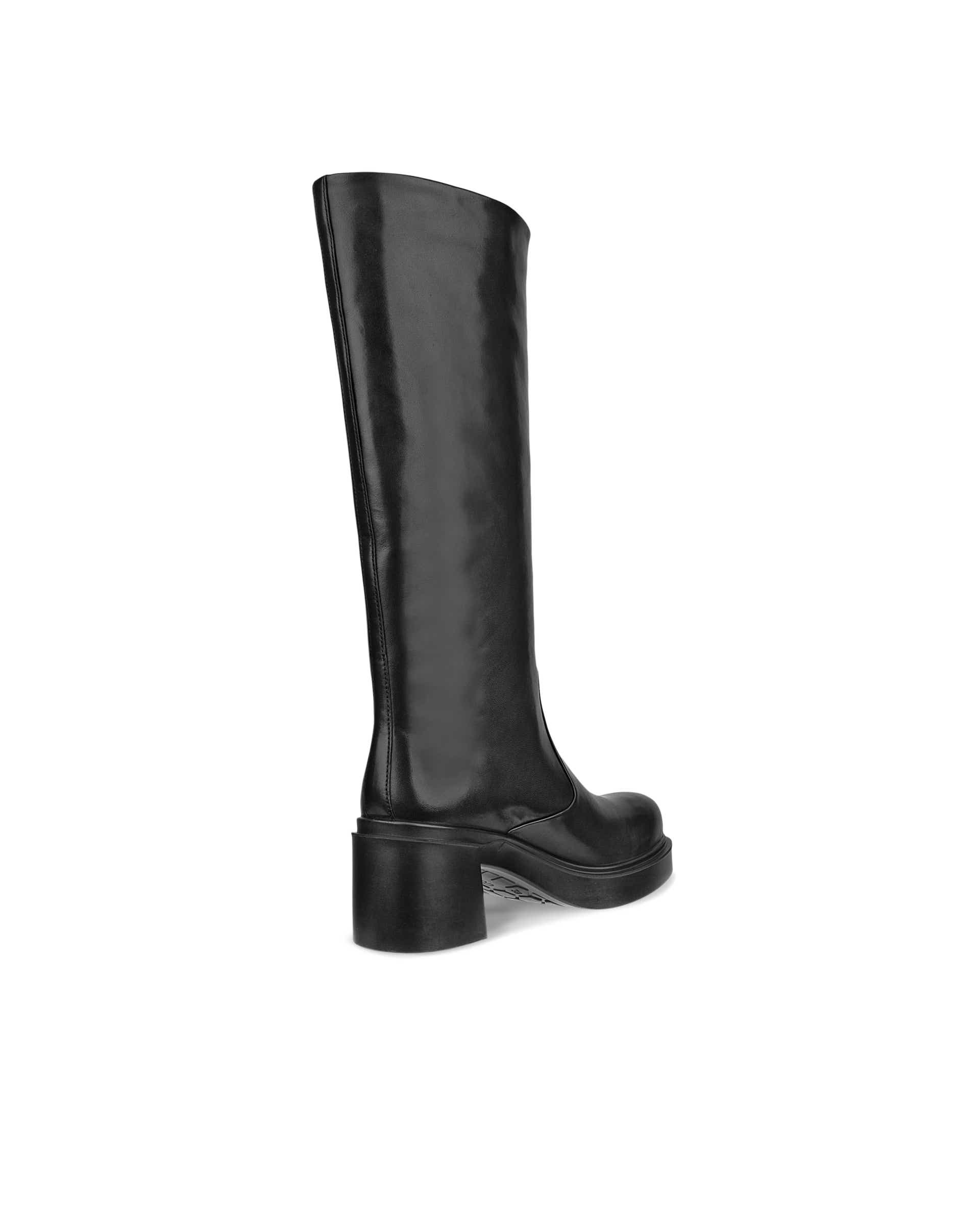 ECCO METROPOLE SEOUL 45 WOMEN ウィメンズ レザーブーツ - ブラック - Back