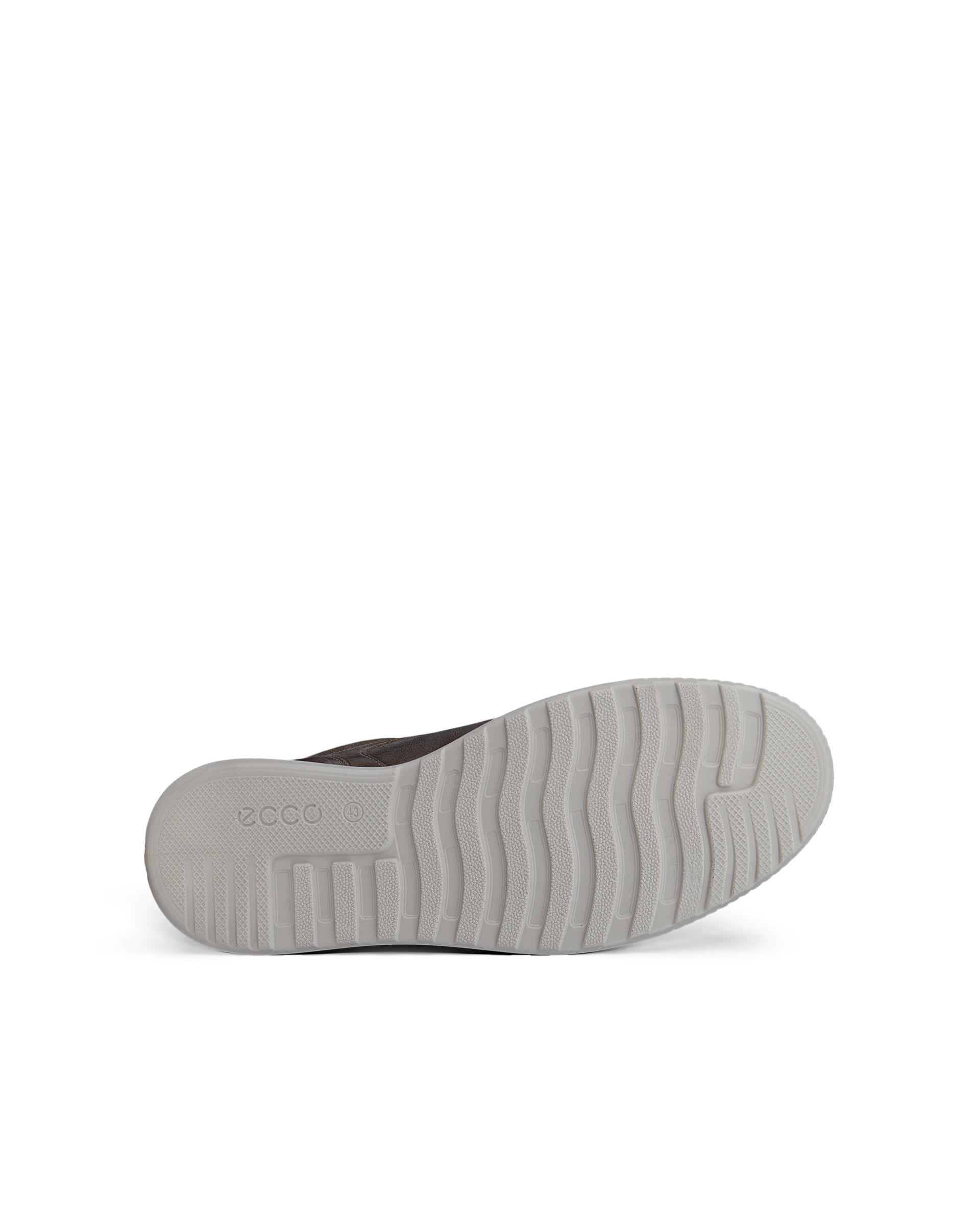 ECCO® BYWAY chaussures à lacet en nubuck pour homme - Gris - Sole