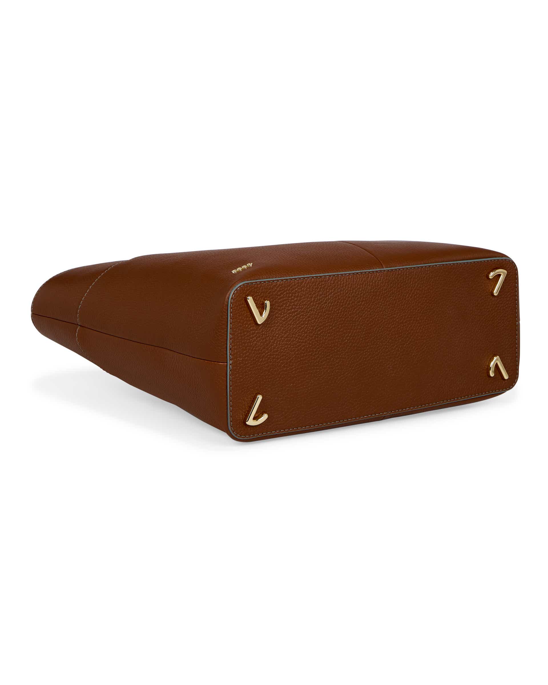 ECCO® Leather Tote Bag - Brown - Detail-2