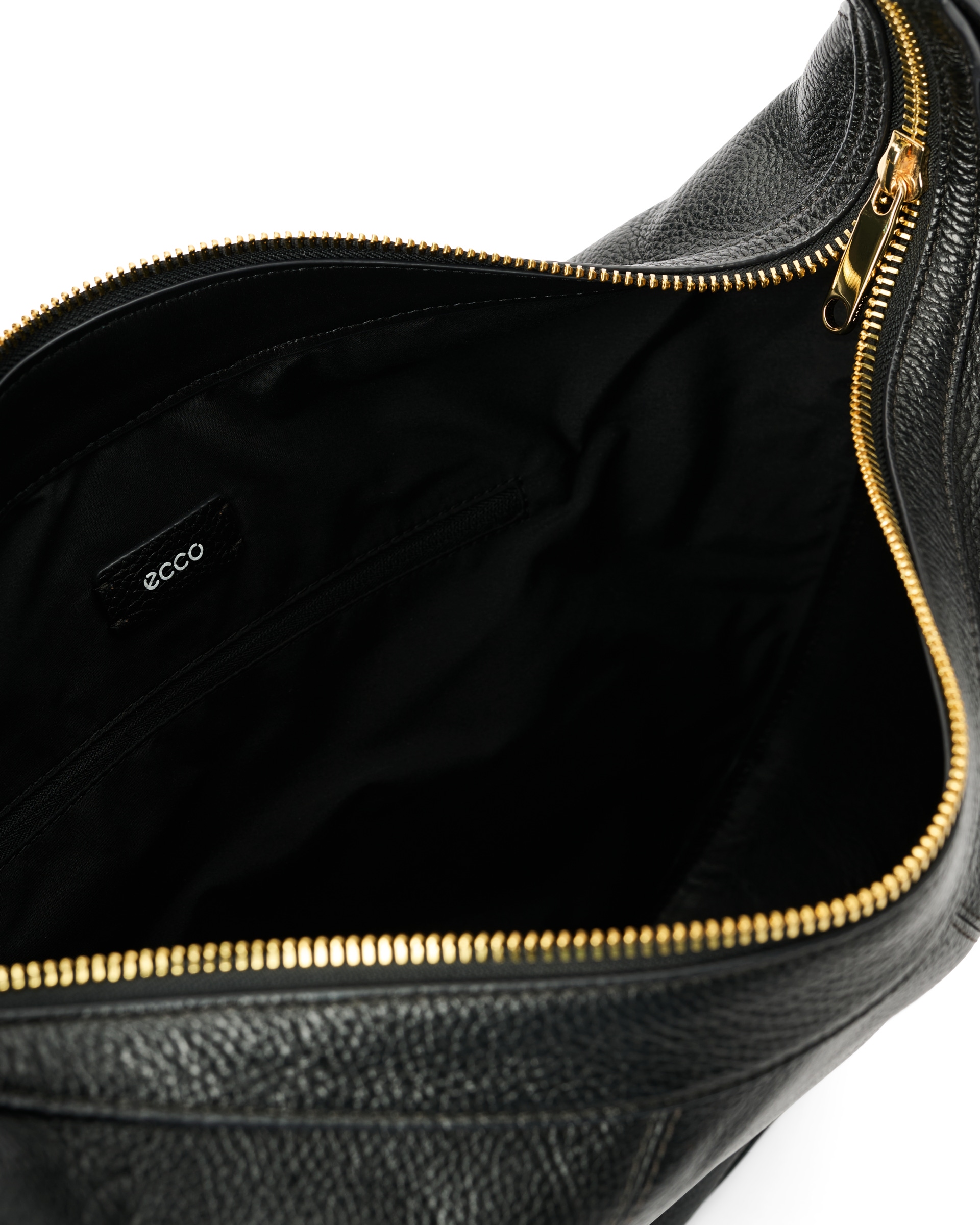 ECCO® Fortune sac bandoulière cuir - Noir - Inside