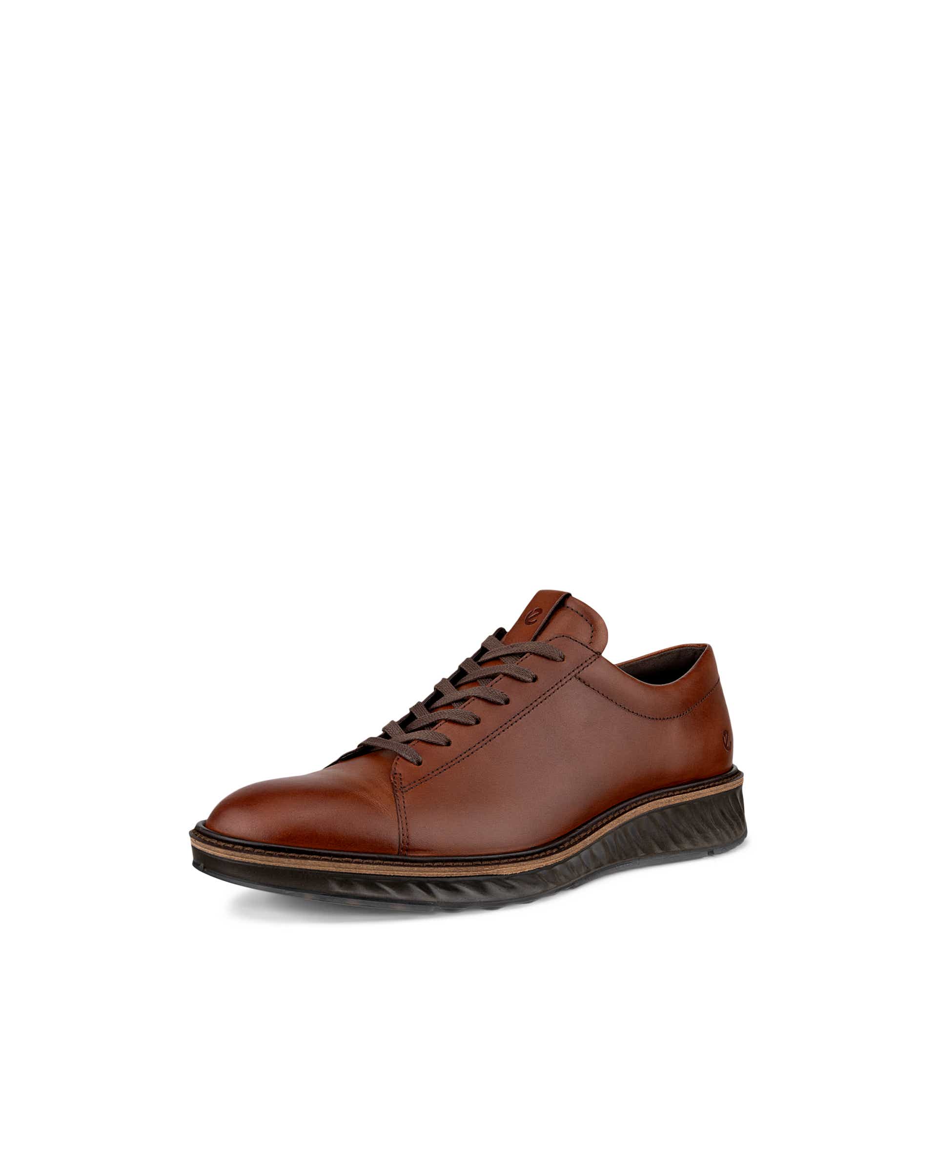 Men's ECCO® ST.1 Hybrid Leather Dress Shoe - Brown - Main