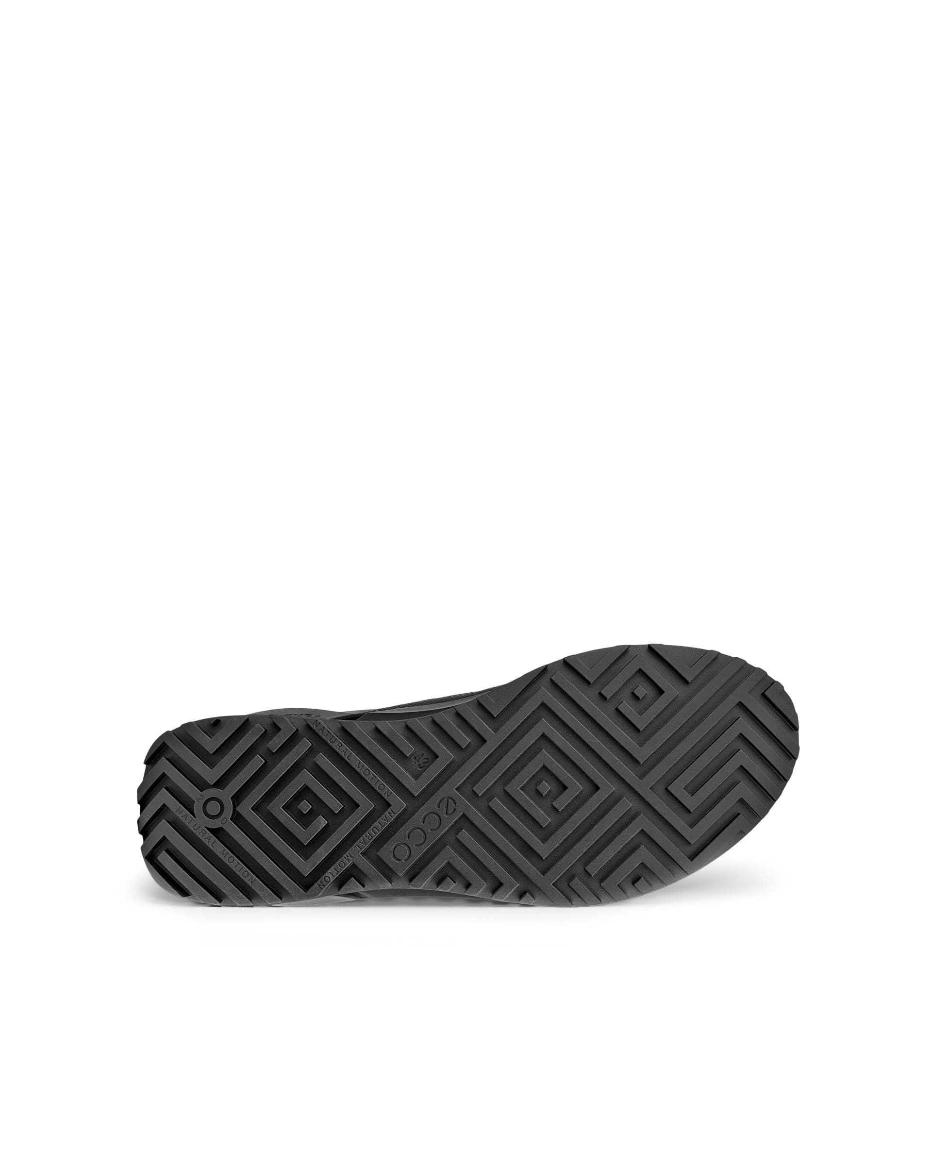 Men's ECCO® BIOM 2.0 Leather Sneaker - Black - Sole