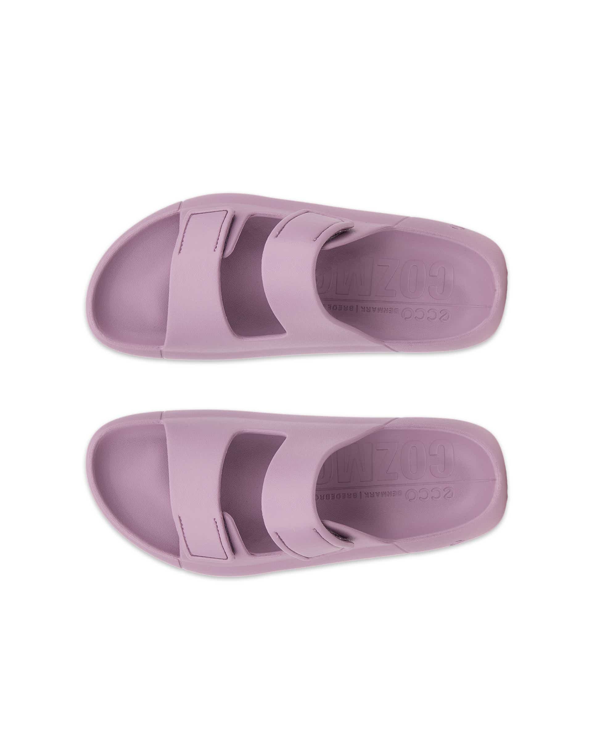 ECCO® Cozmo E Unisex sandaal met twee bandjes - Paars - Top left pair