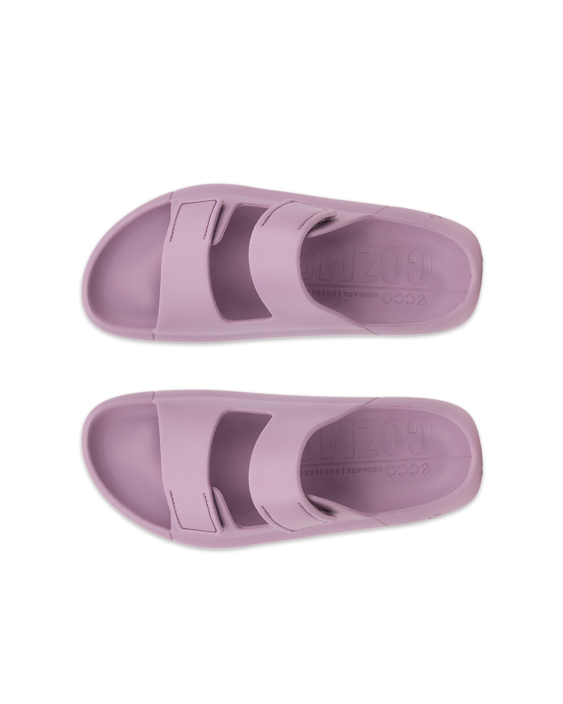 ECCO® Cozmo E Unisex sandaal met twee bandjes - Paars - Top left pair