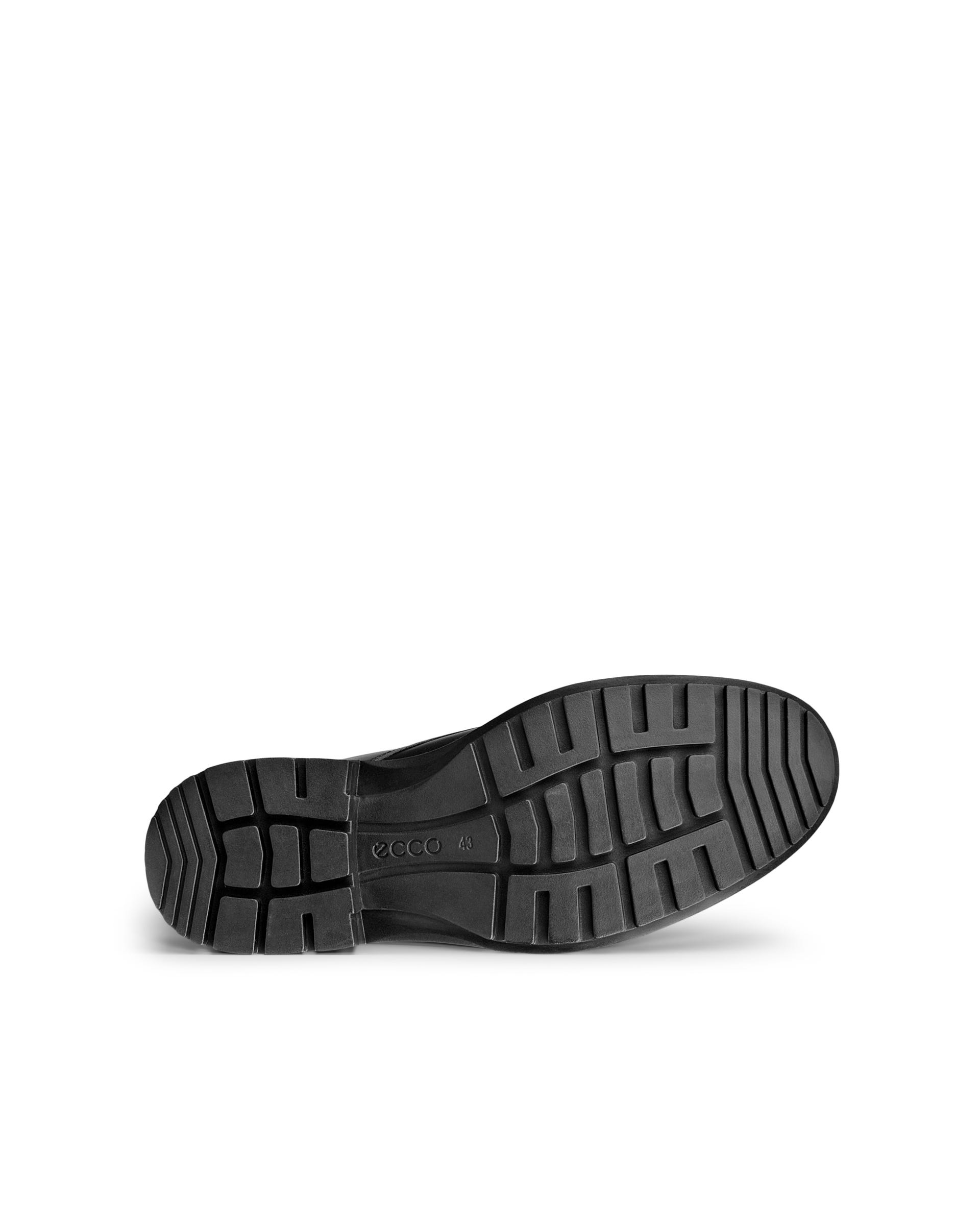 Męskie sznurowane buty skórzane z Gore-Tex ECCO® METROPOLE OSLO - Czarny - Sole