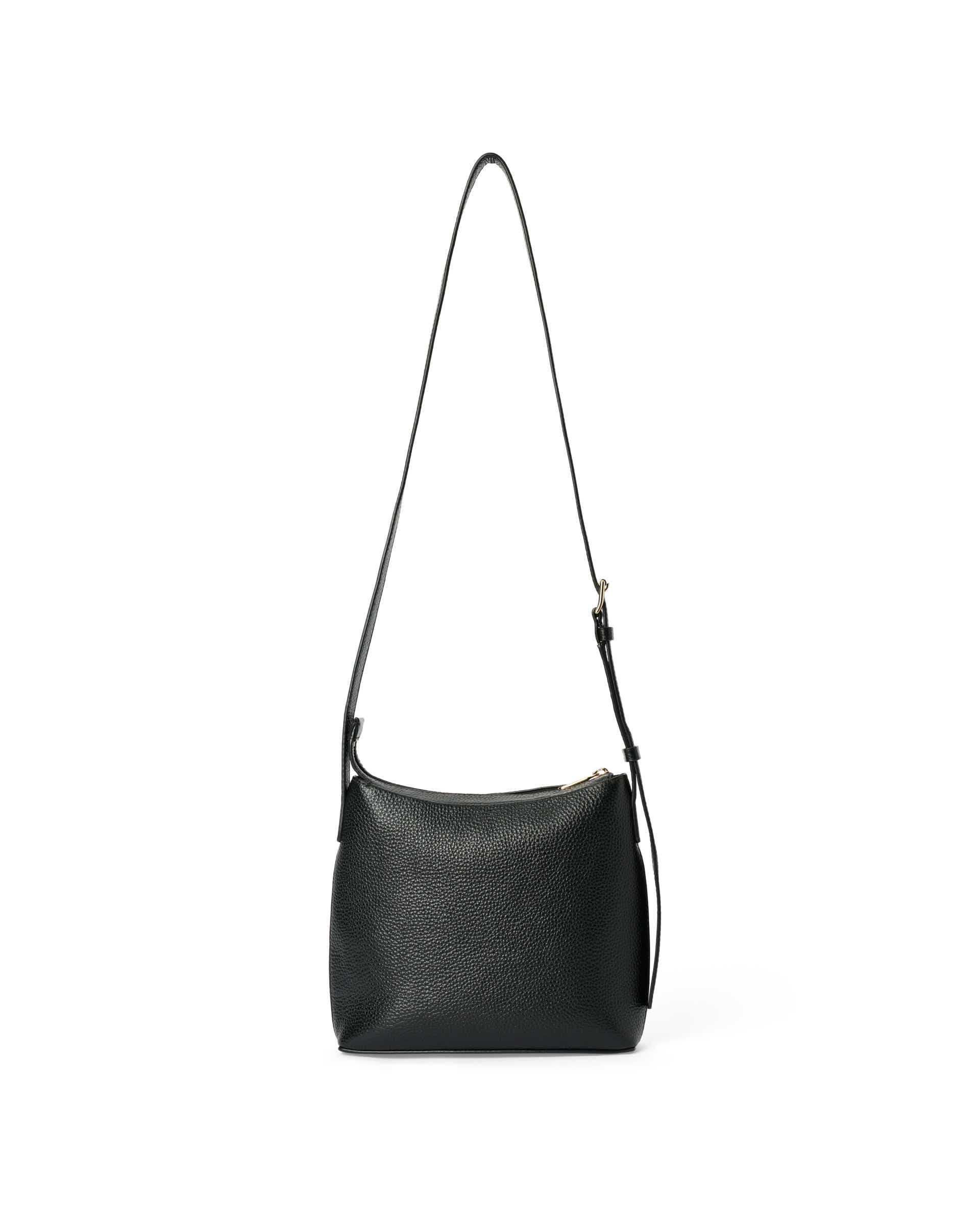 ECCO® COVE CROSSBODY Damen Umhängetasche aus Leder - Schwarz - Back