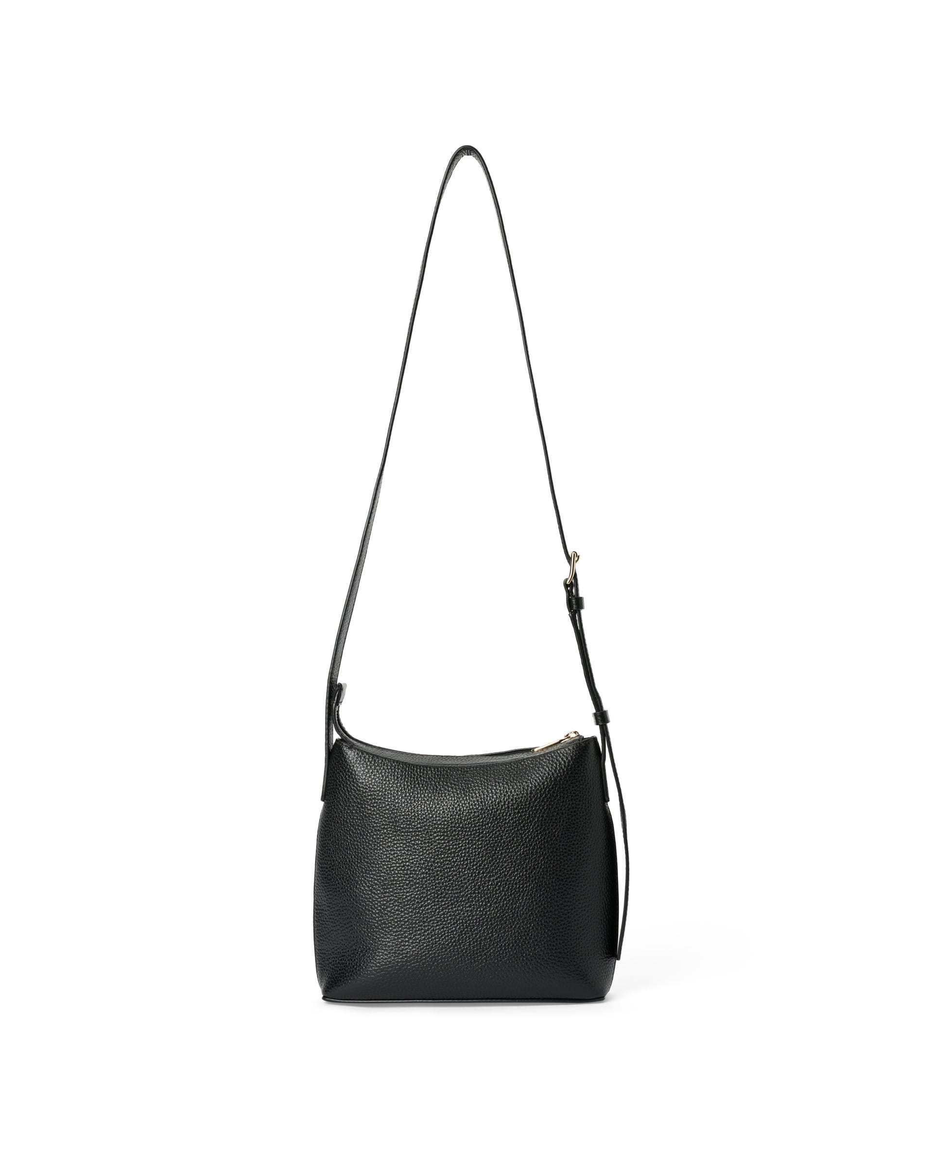 ECCO® COVE CROSSBODY Damen Umhängetasche aus Leder - Schwarz - Back