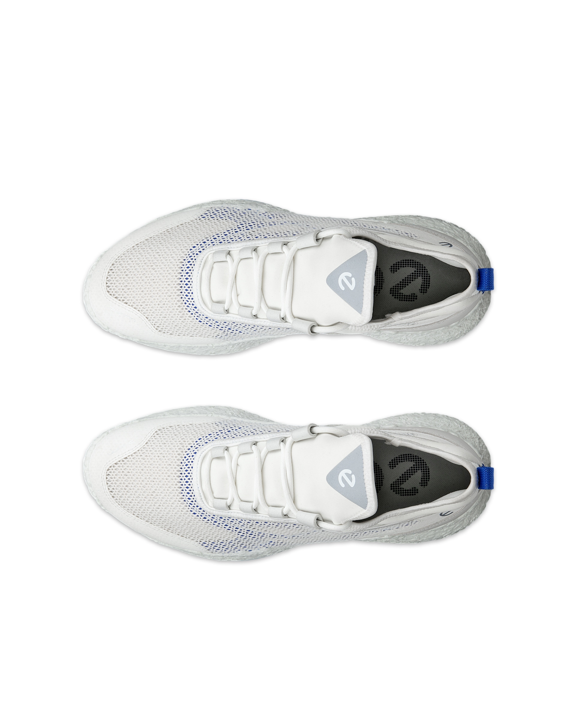ECCO® Golf BIOM H5 muške tekstilne cipele za golf - Bijela - Top left pair