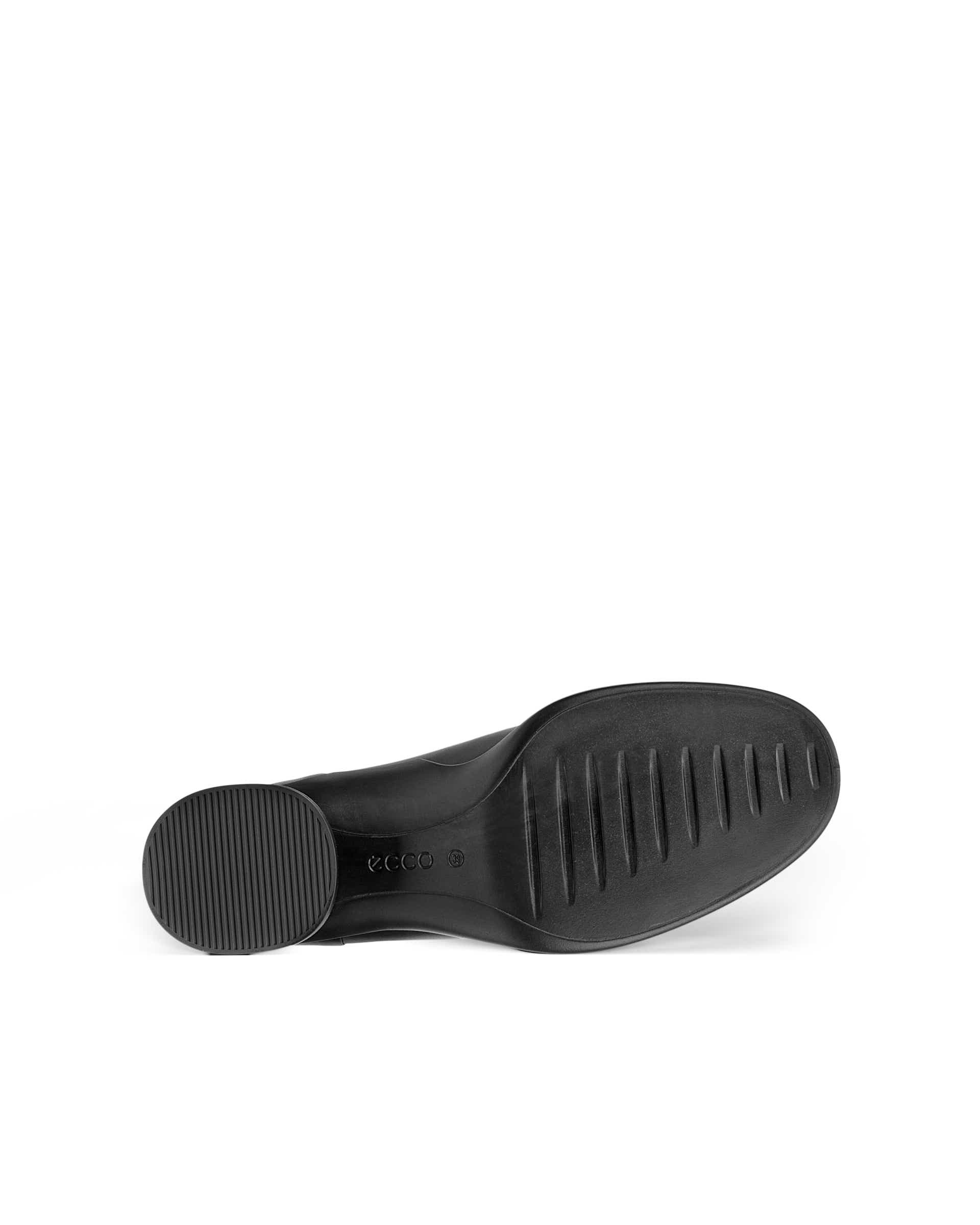 Dámské kožené lodičky na blokovém podpatku ECCO® Sculpted LX 35 - Černá - Sole