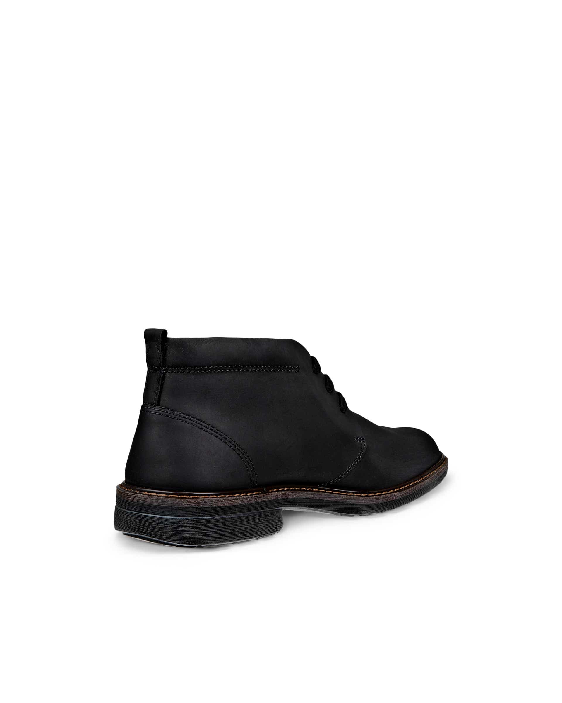 Botines de nobuk Gore-Tex ECCO® Turn para hombre - Negro - Back