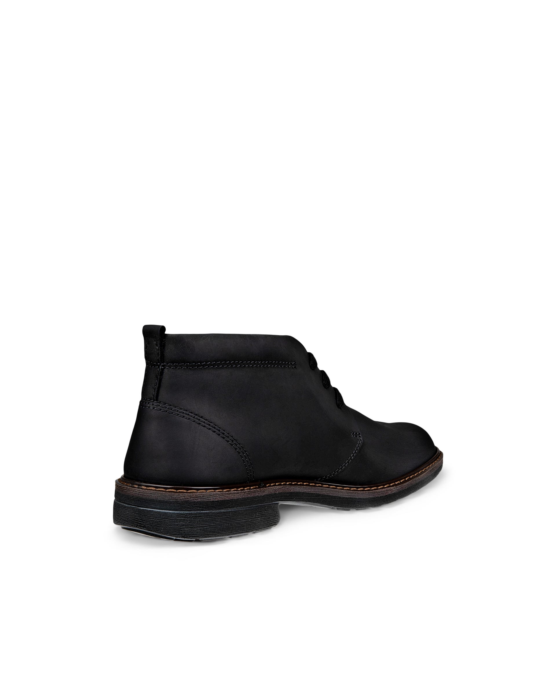 Men's ECCO® Turn Nubuck Gore-Tex Ankle Boot - Black - Back