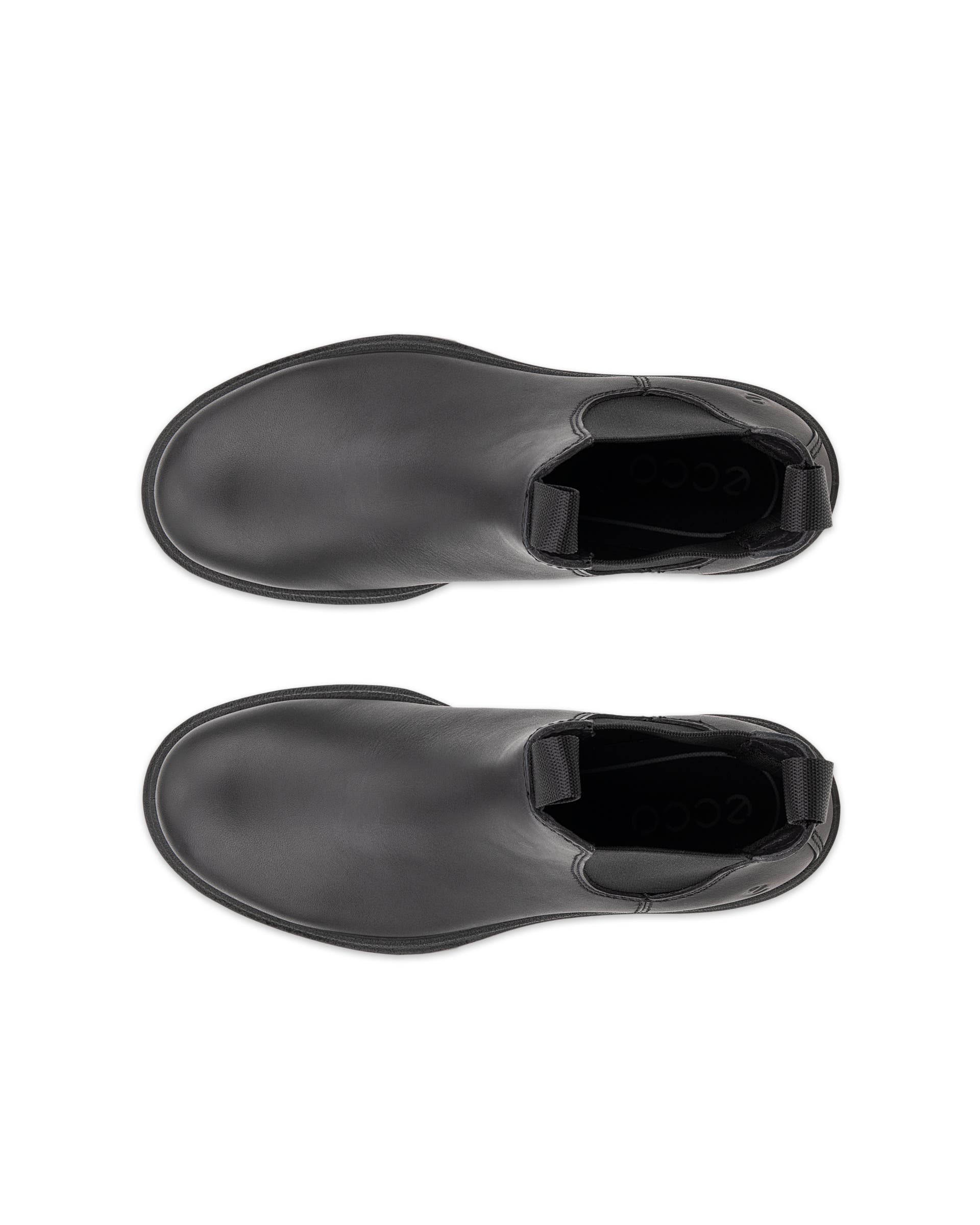 ECCO® Grainer Chelseaboots skinn dam - Svart - Top left pair