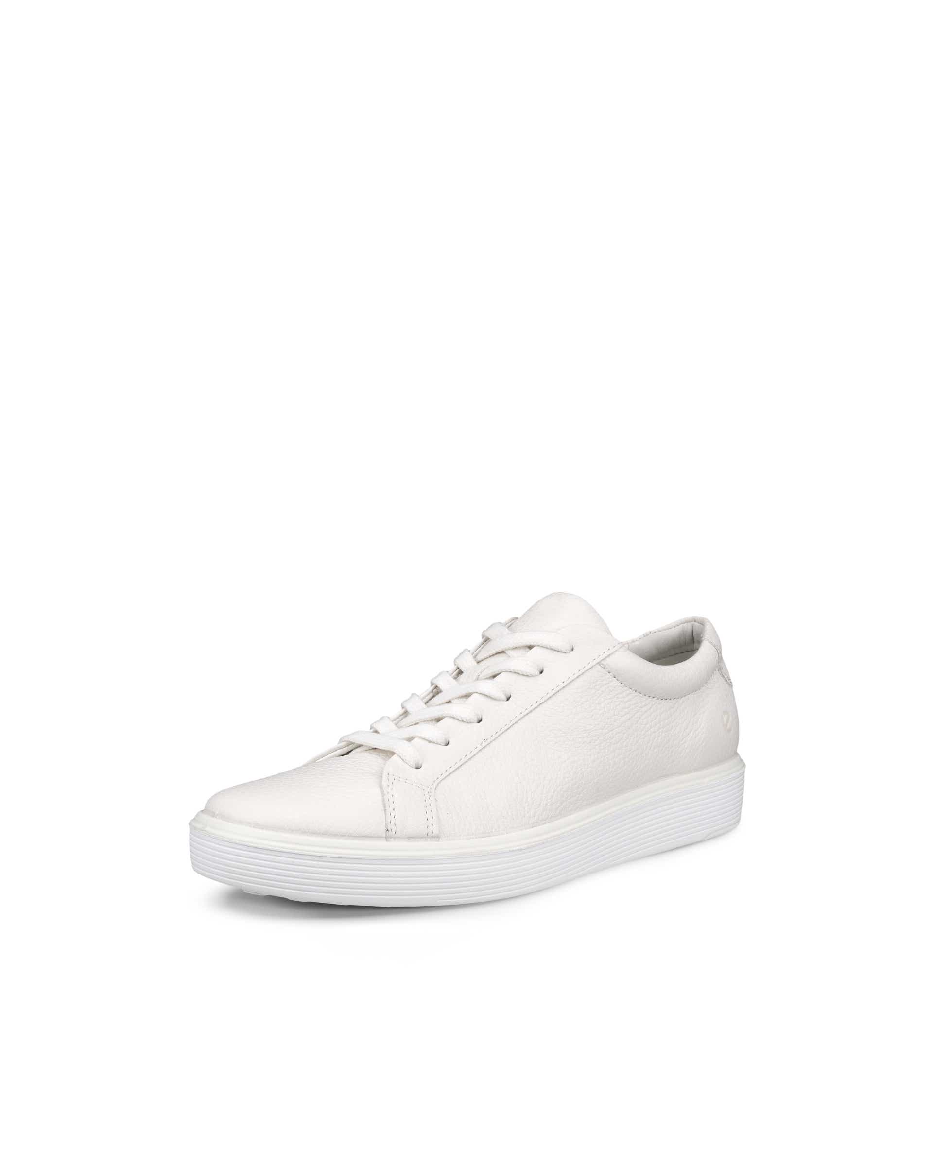 Women's ECCO® Soft 60 Leather Sneaker - White - Main