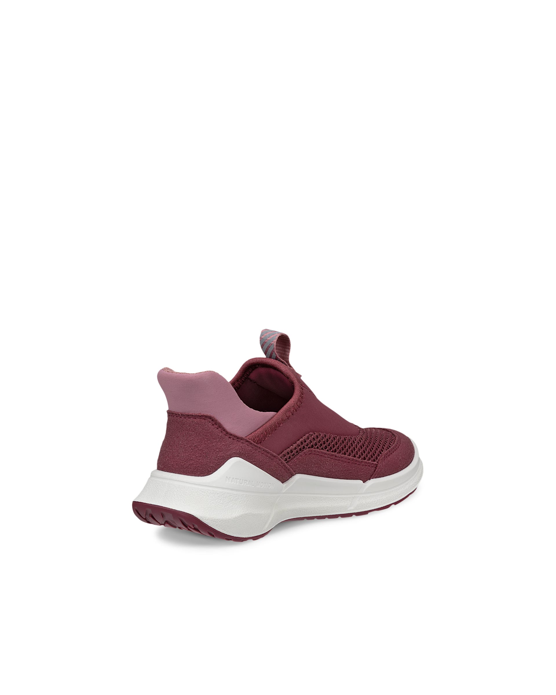 ECCO® BIOM 2.2 Kinder Slip-On-Sneaker aus Textil - Rosa - Back