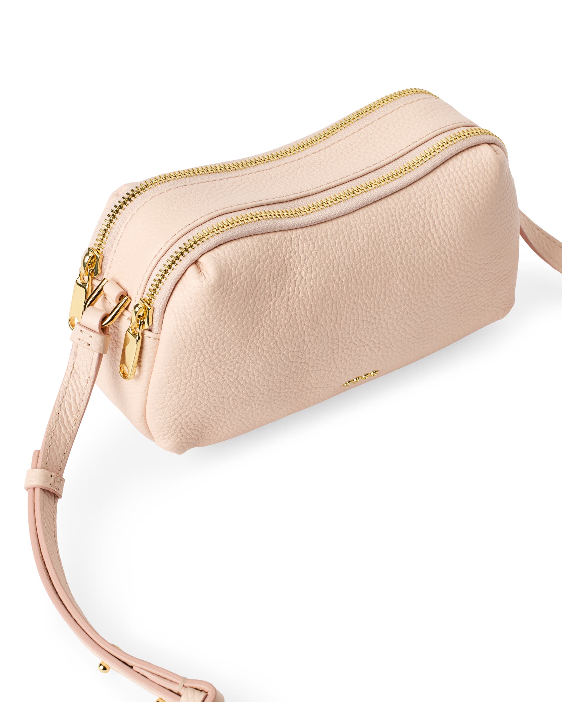 Mala para câmara couro ECCO® CAMERA BAG CURVE - Rosa - Detail-2