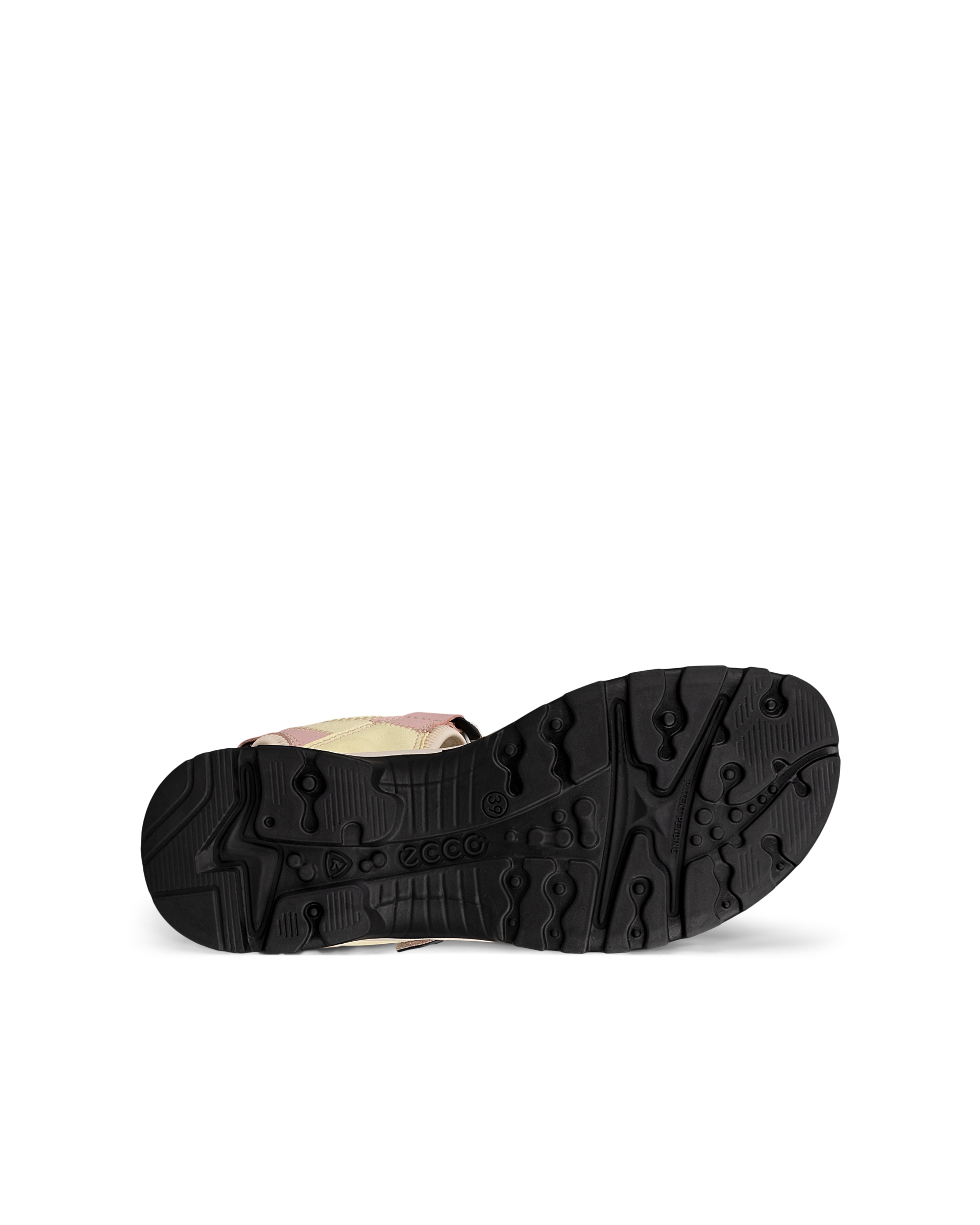 ECCO Offroad Upcycle ウィメンズ レザーハイキングサンダル - マルチカラー - Sole
