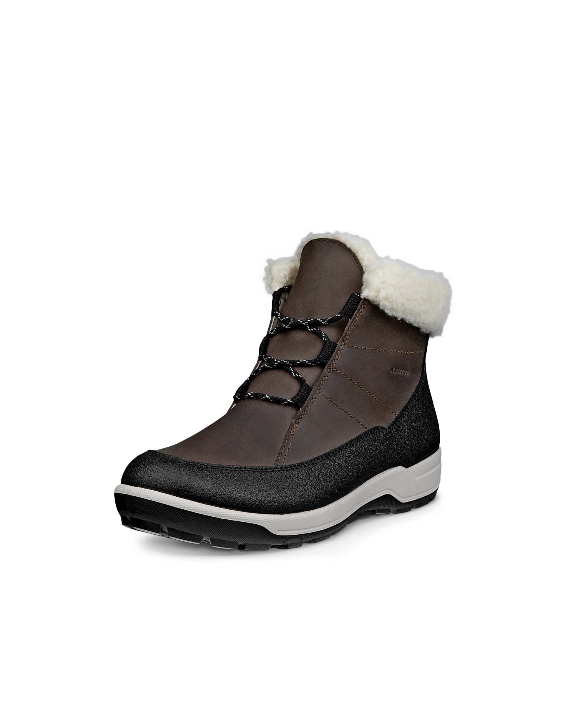 Botte imperméable en nubuck ECCO® Trace Lite pour femmes - Noir - Main