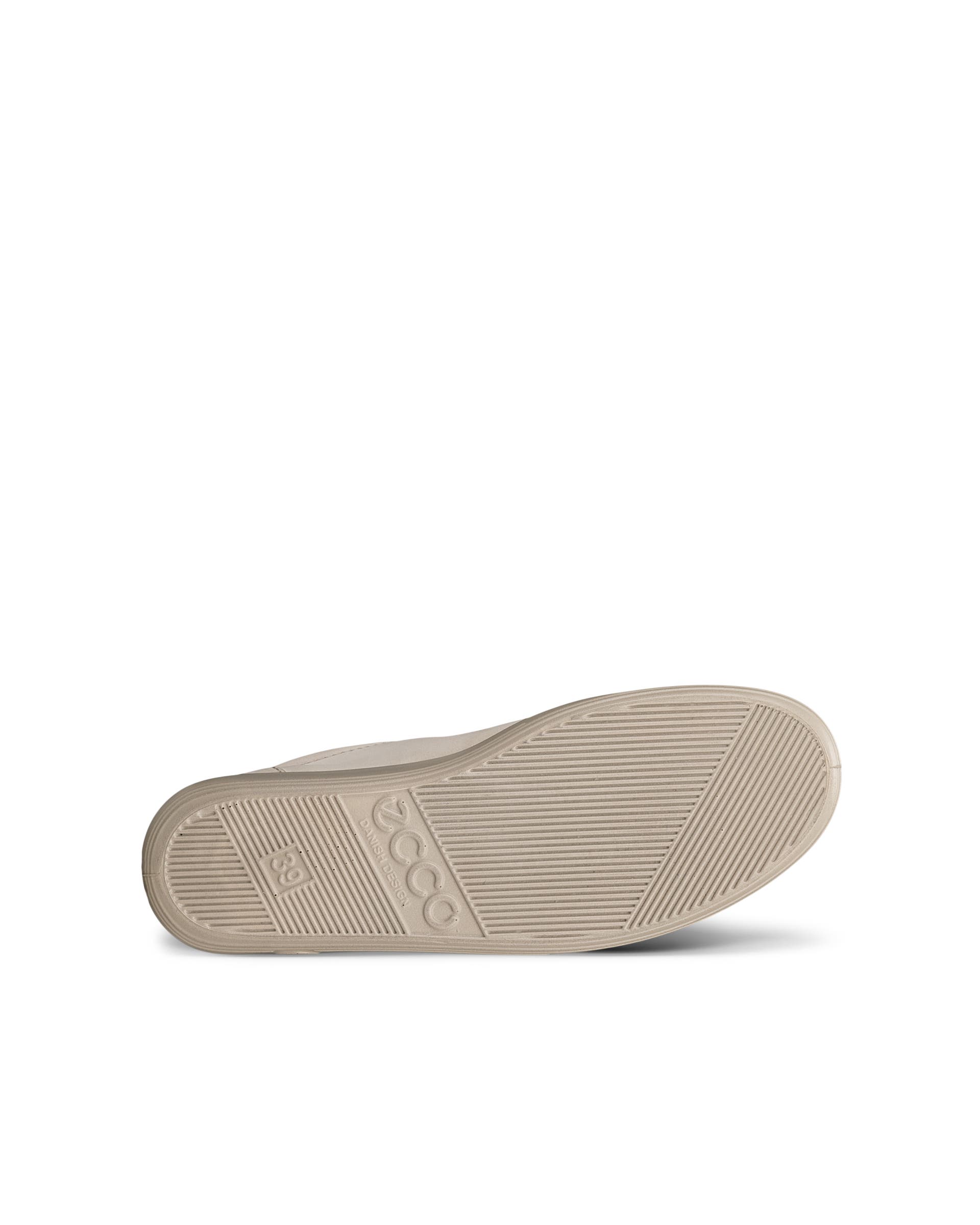 ECCO® SOFT 2.0 sko i nubuck med snørebånd til damer - Beige - Sole