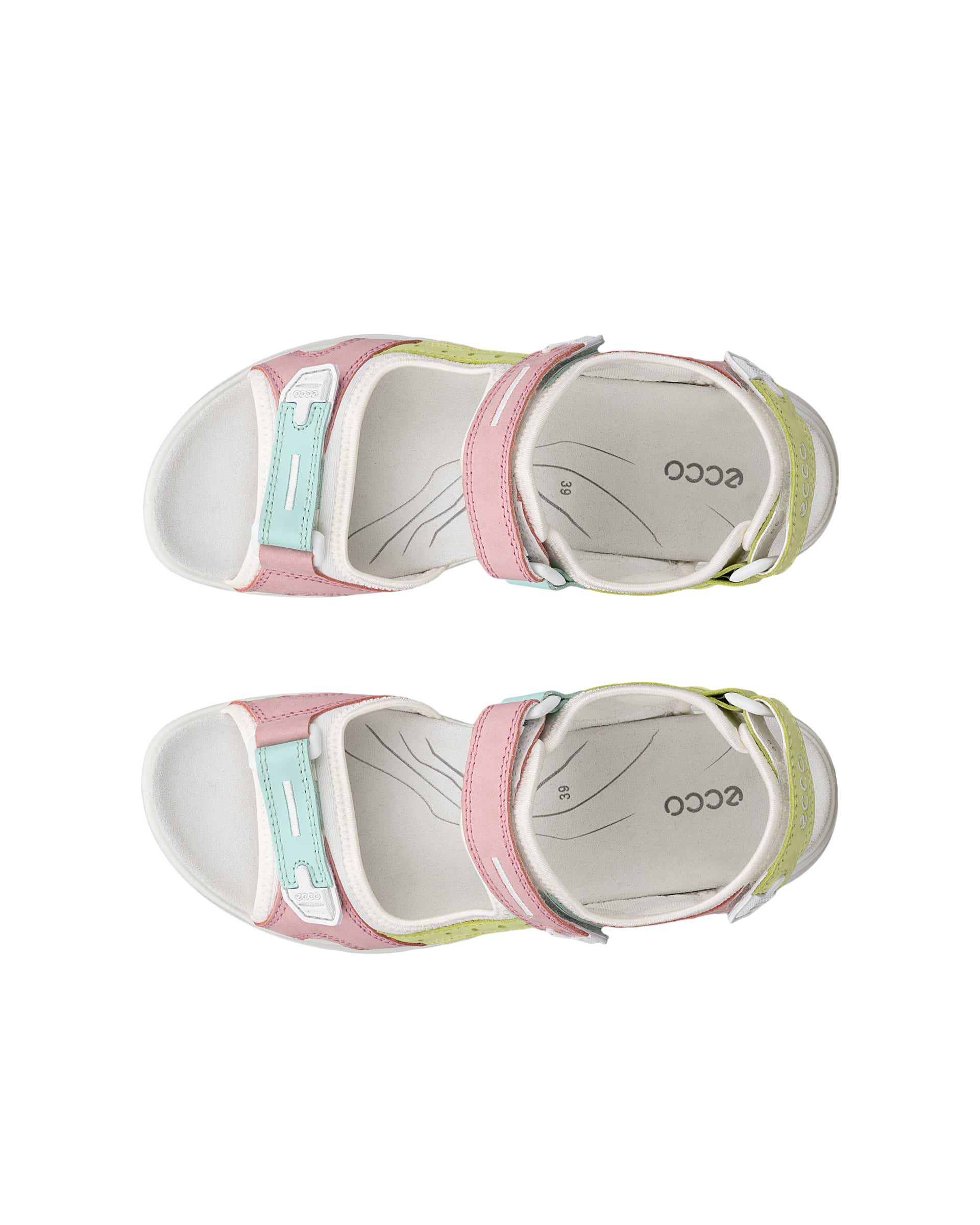 ECCO® Offroad nubuknahast matkasandaalid naistele - Mitmevärviline - Top left pair