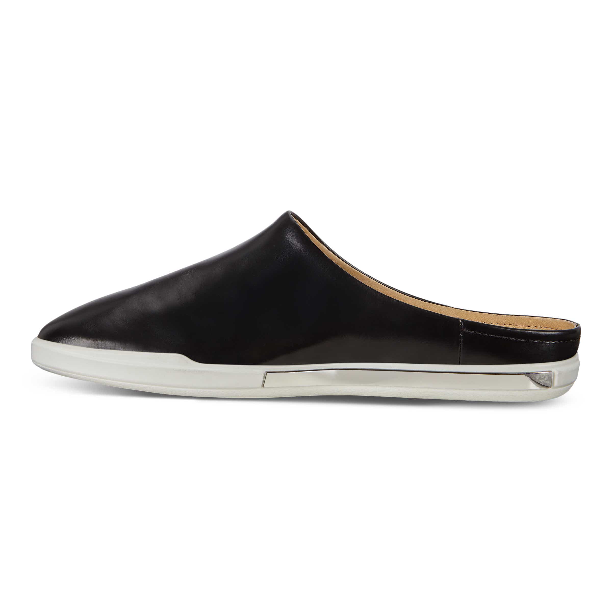 ECCO Simpil II Women's Ballerina Mules - Black - Inside