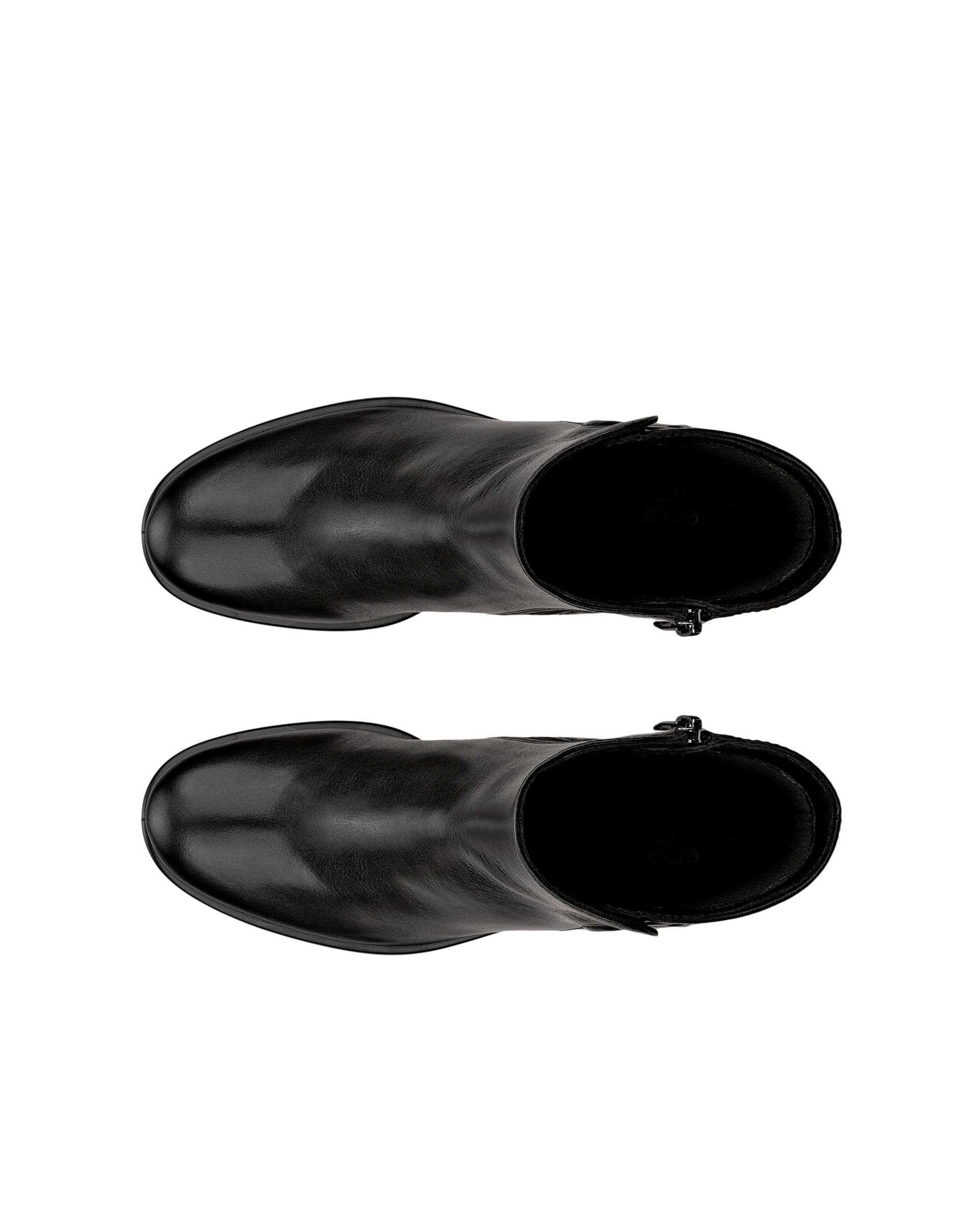 Dámská kožená kotníčková obuv ECCO® SCULPTED LX 35 - Černá - Top left pair