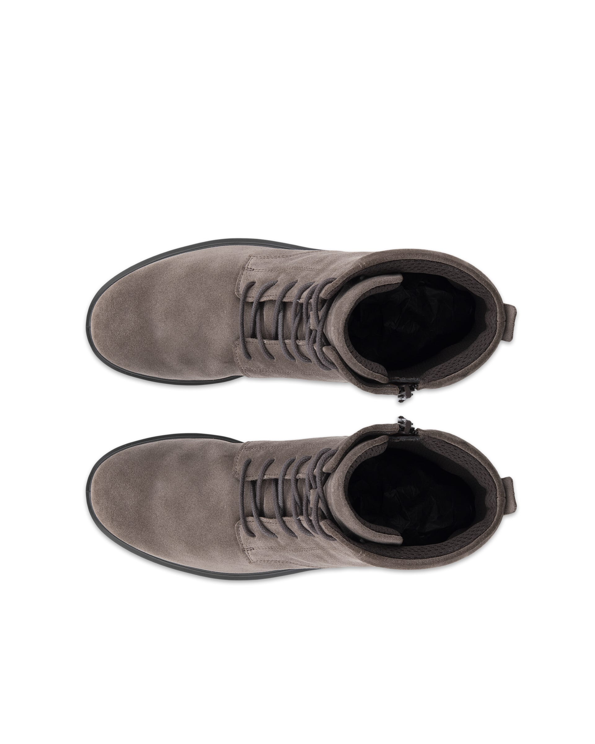 Women's ECCO® METROPOLE VIENNA Suede Mid-Cut Boot - Brown - Outside