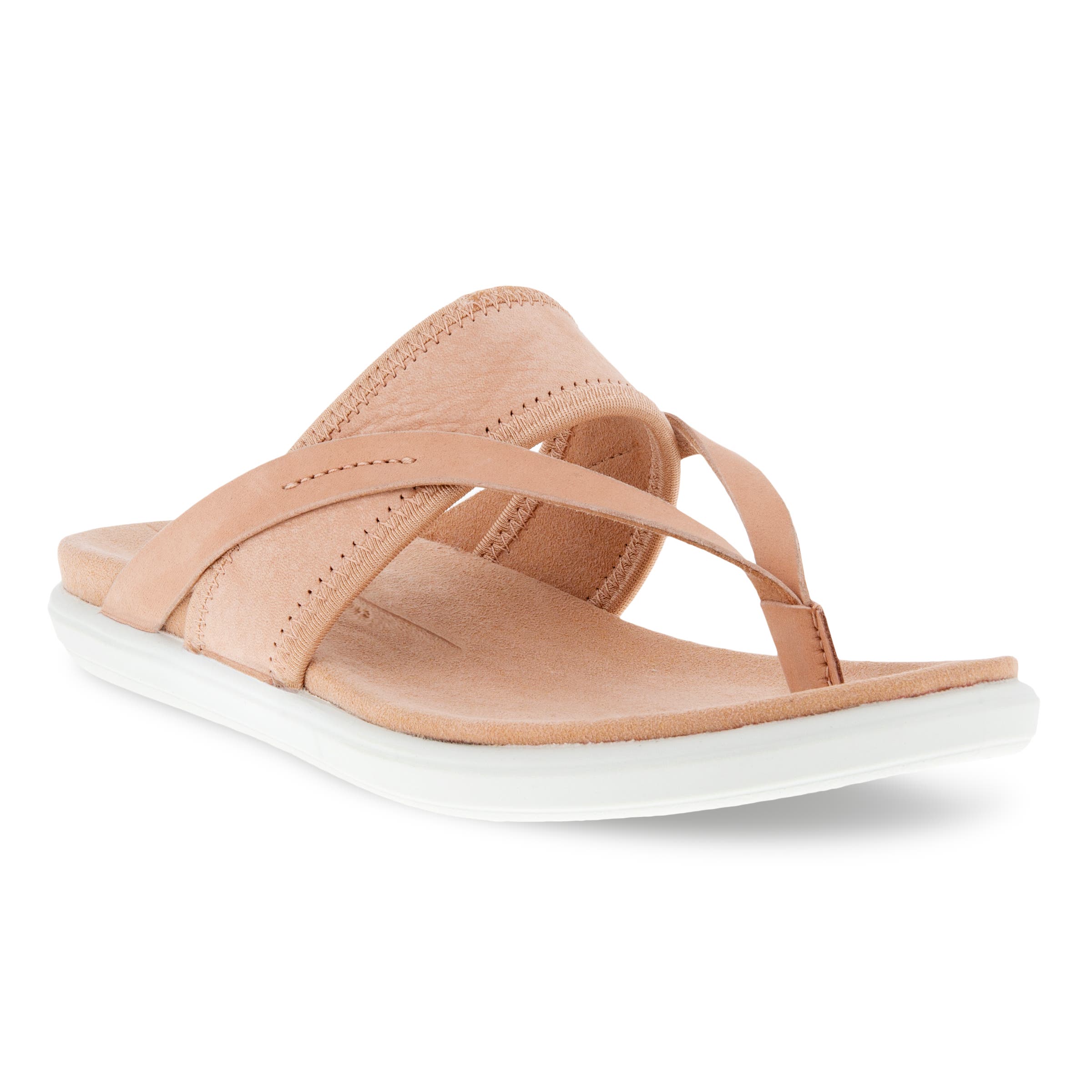 ECCO Simpil Women's Thong Sandal - Brown - Main
