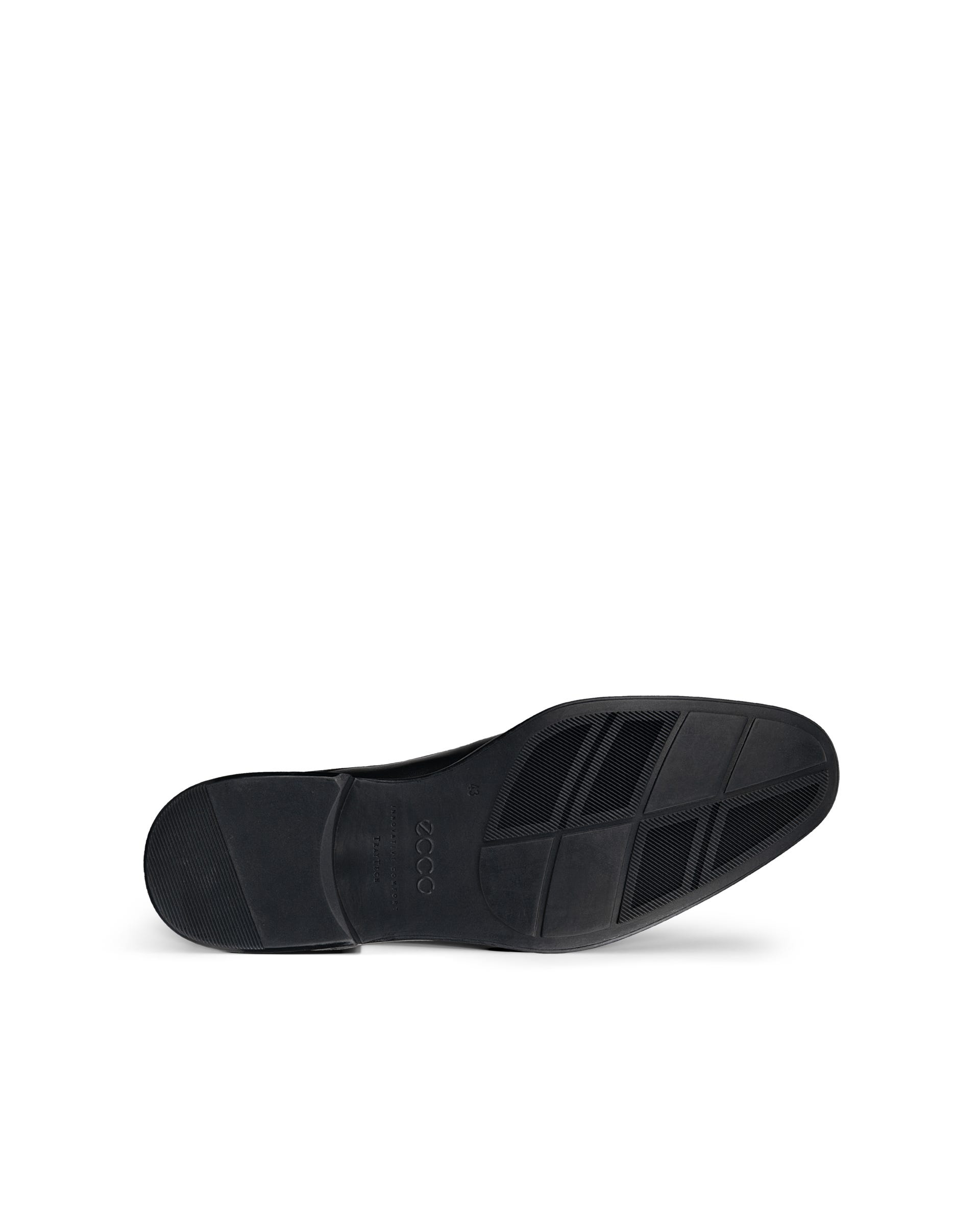 ECCO® Citytray Heren leren derby schoen - Zwart - Sole