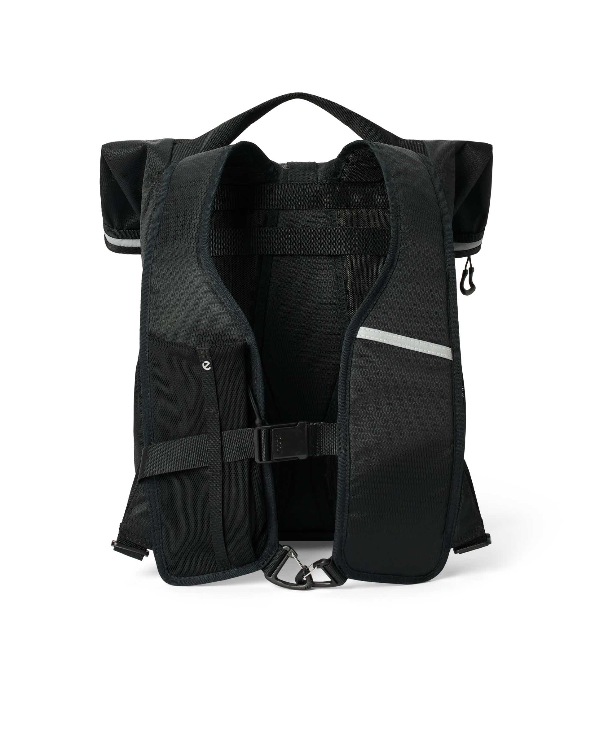 ECCO® CITY TREK BACKPACK Textile Backpack - Black - Back