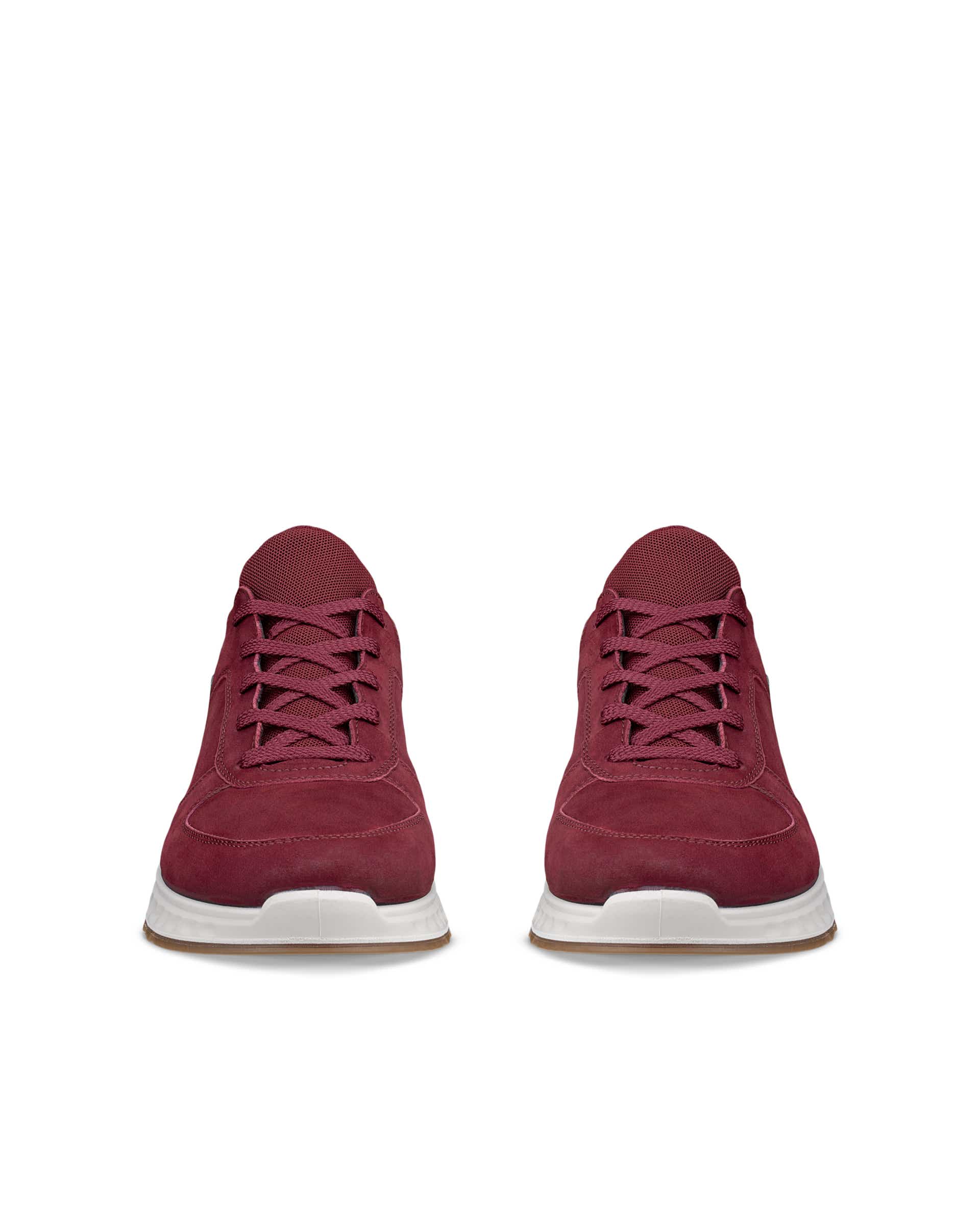 ECCO® EXOSTRIDE női Gore-Tex nubuk sneaker - Piros - Front pair